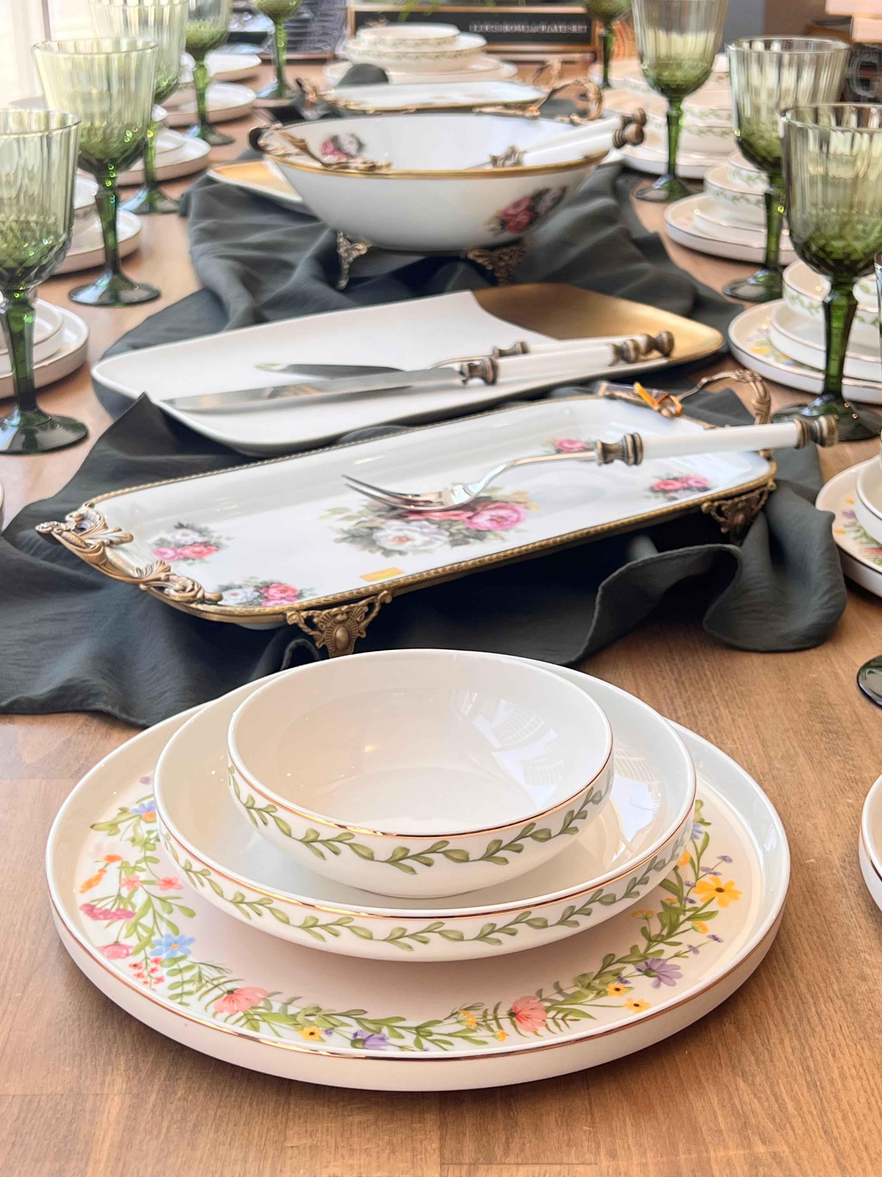 Yemek Takımı Modern Spring 70 Parça 12 Kişilik