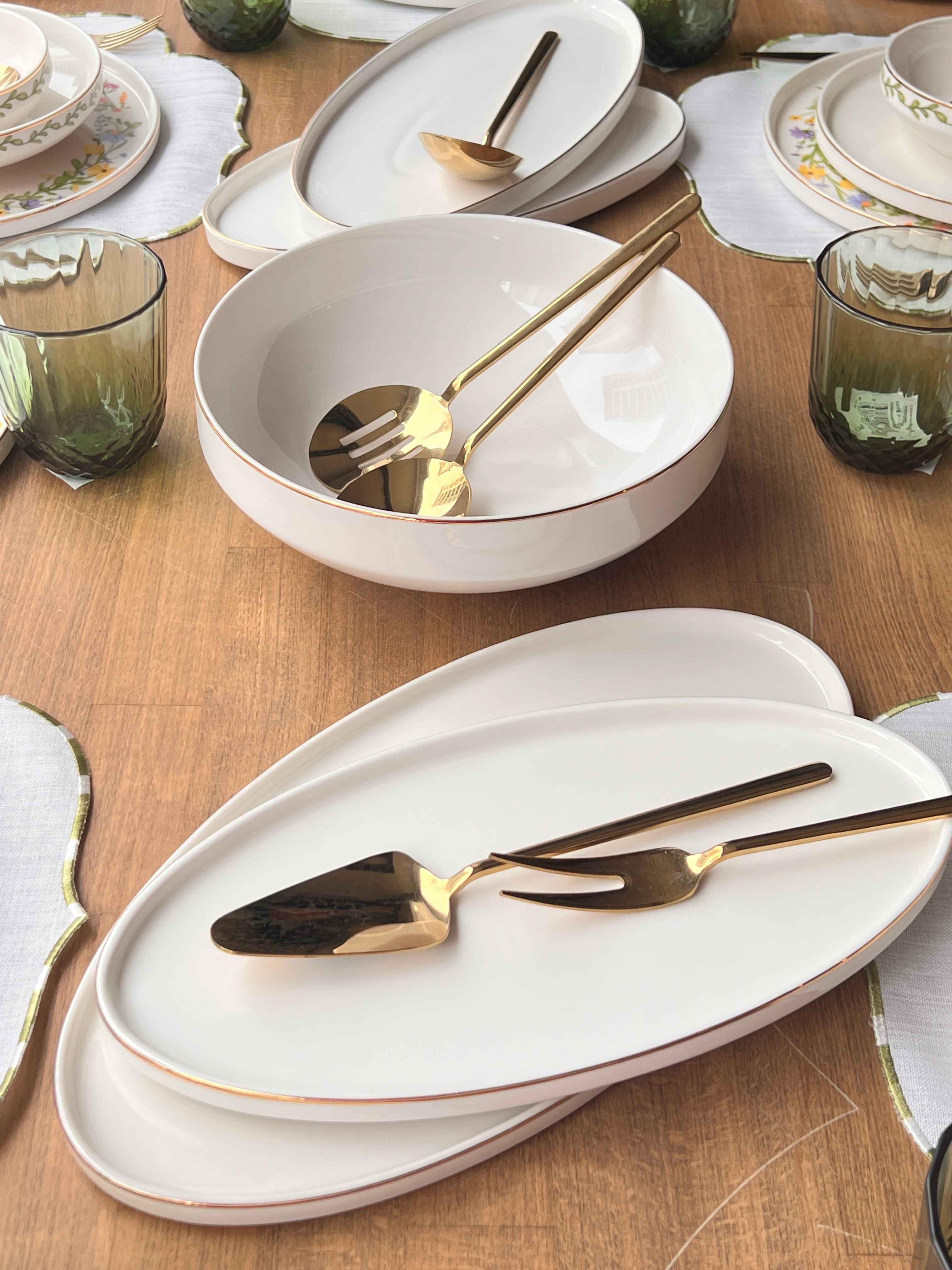 Yemek Takımı Modern Spring 88 Parça 6 Kişilik