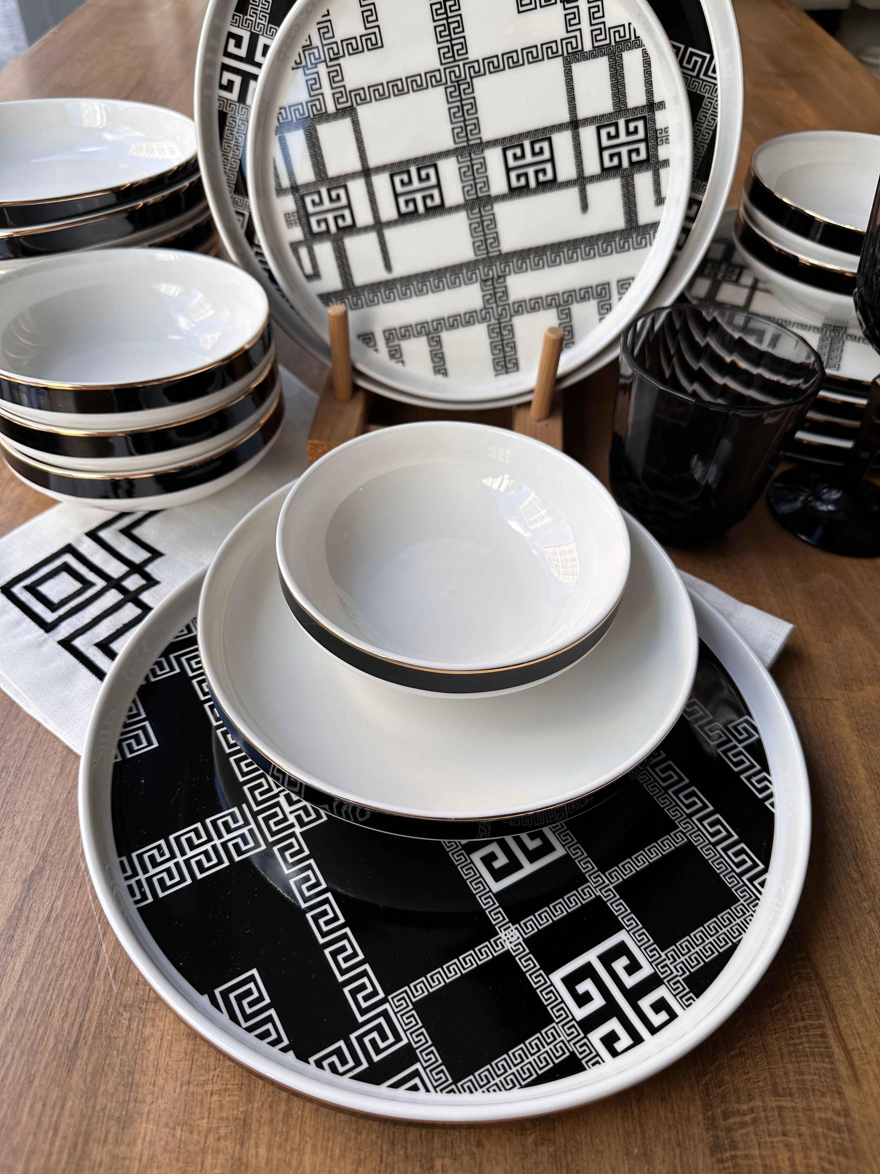 Yemek Takımı Modern Verona 24 Parça 6 Kişilik