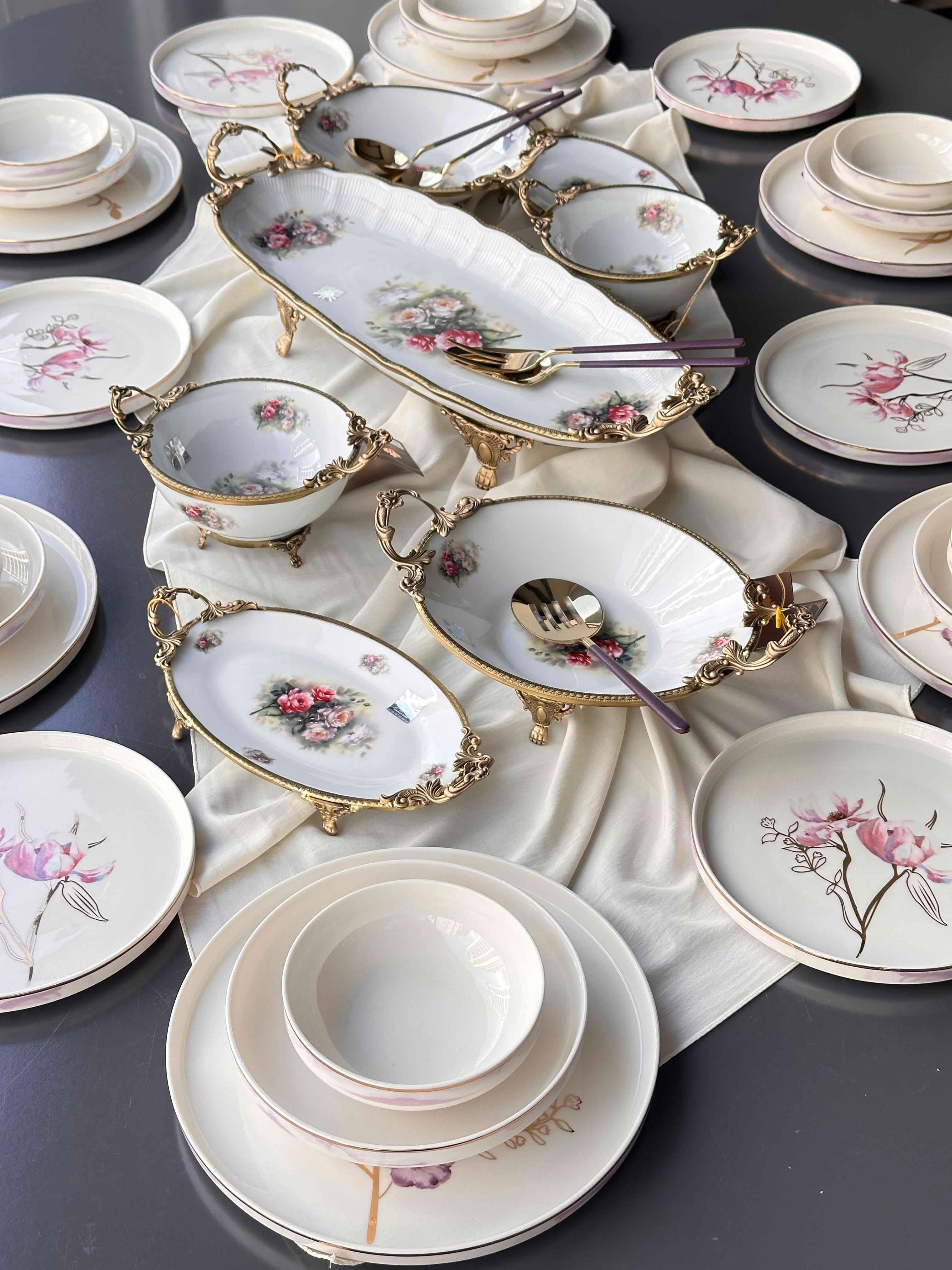 Yemek Takımı Modern Violet 36 Parça 6 Kişilik