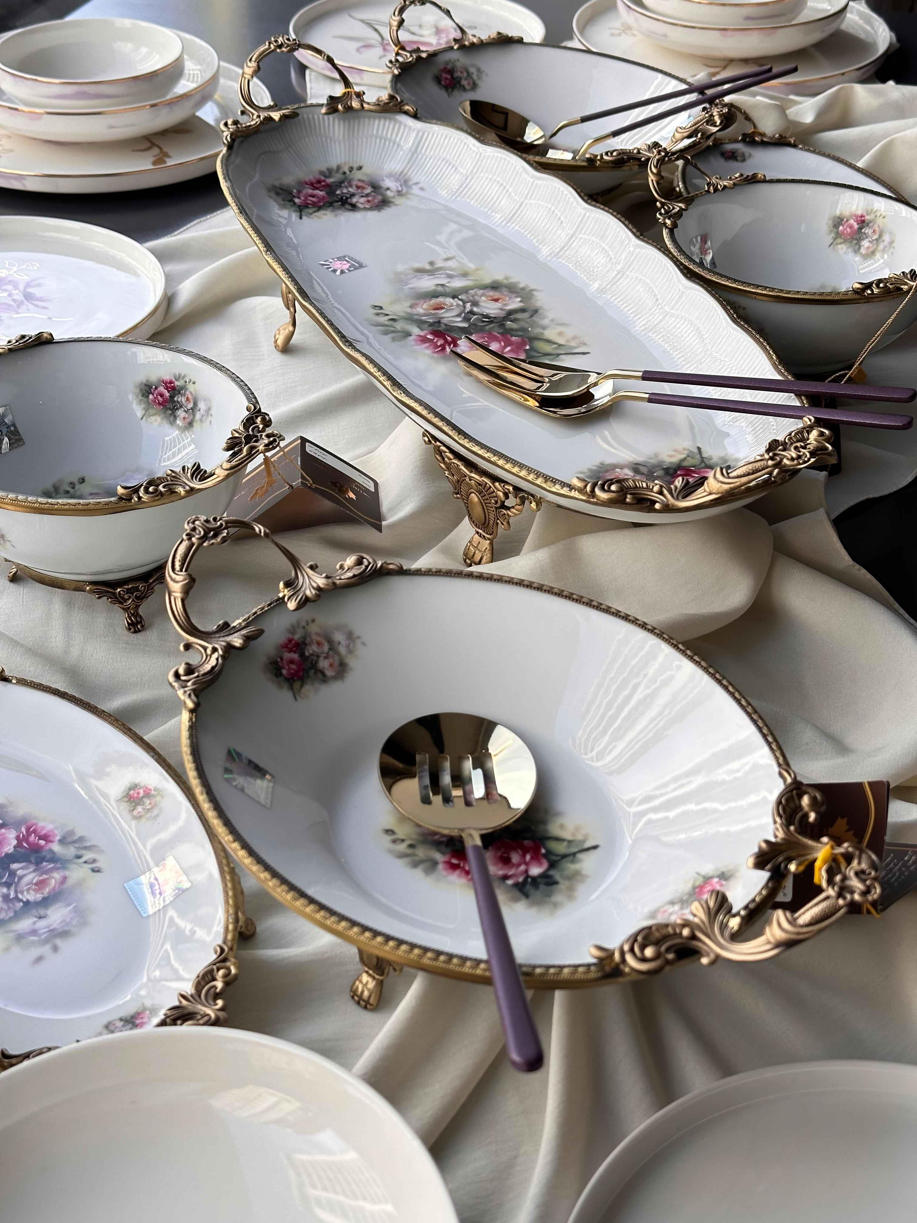 Yemek Takımı Modern Violet 36 Parça 6 Kişilik
