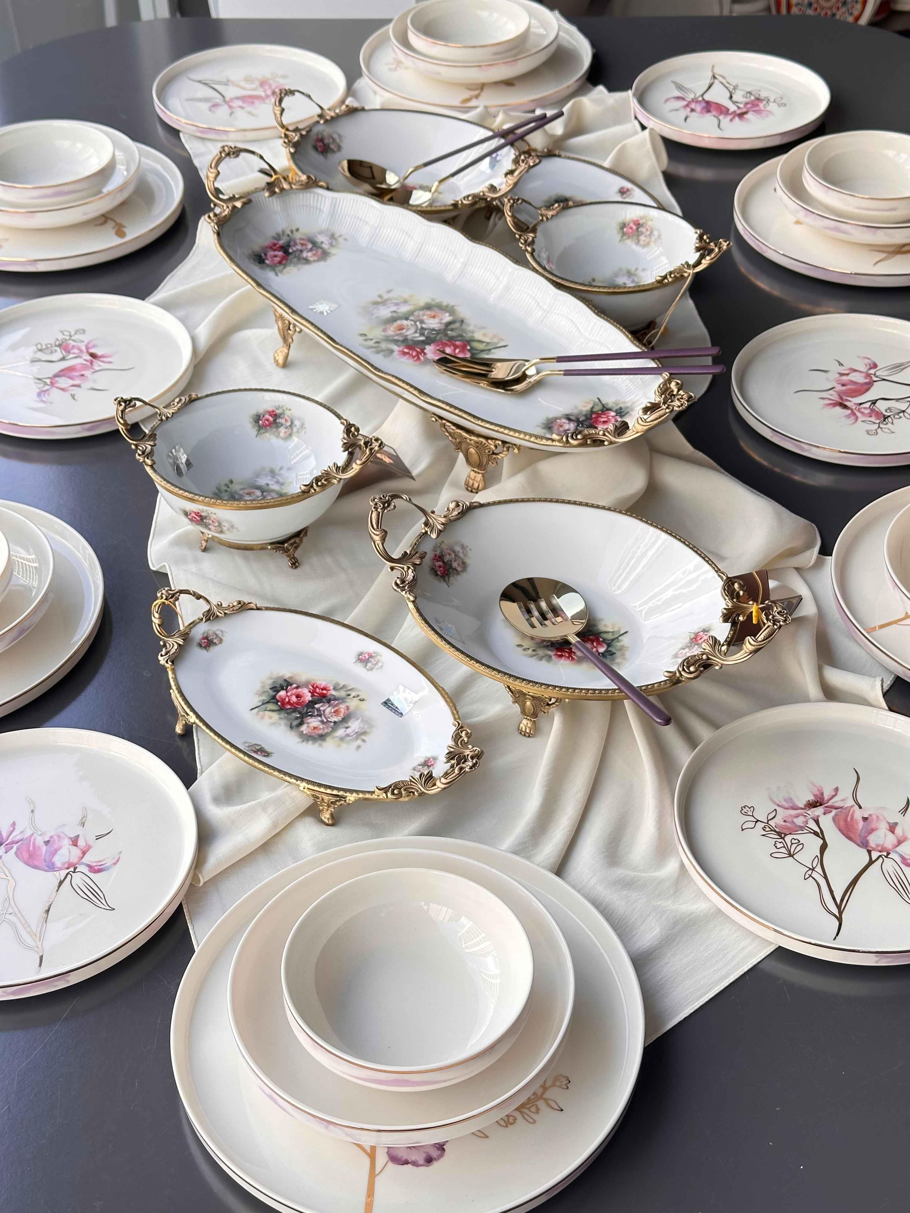 Yemek Takımı Modern Violet 36 Parça 6 Kişilik