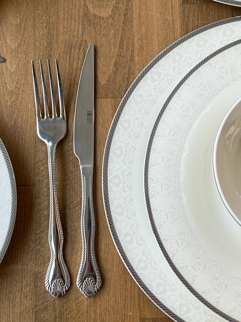 Yemek Takımı Nantes Silver 149 Parça 12 Kişilik