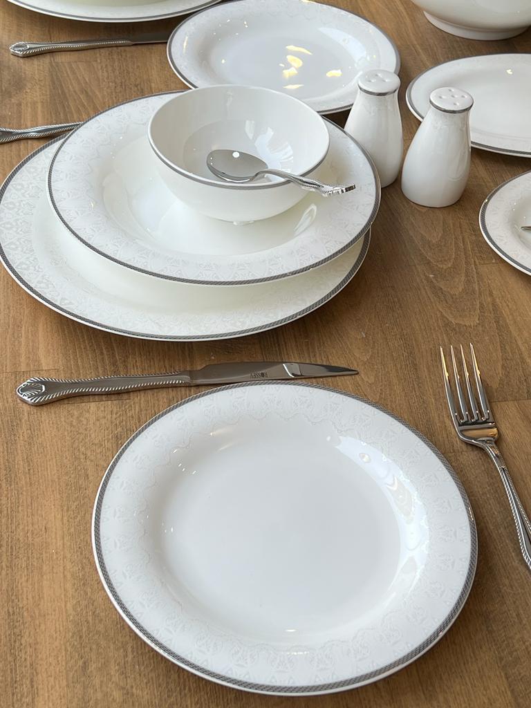Yemek Takımı Nantes Silver 149 Parça 12 Kişilik