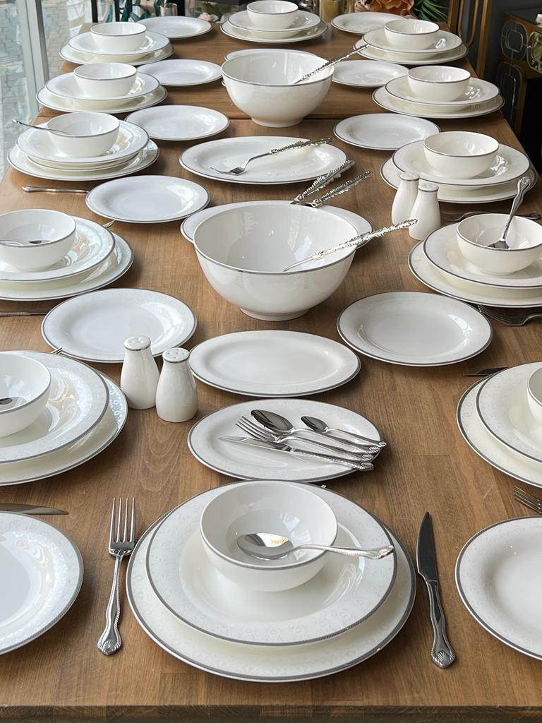 Yemek Takımı Nantes Silver 149 Parça 12 Kişilik
