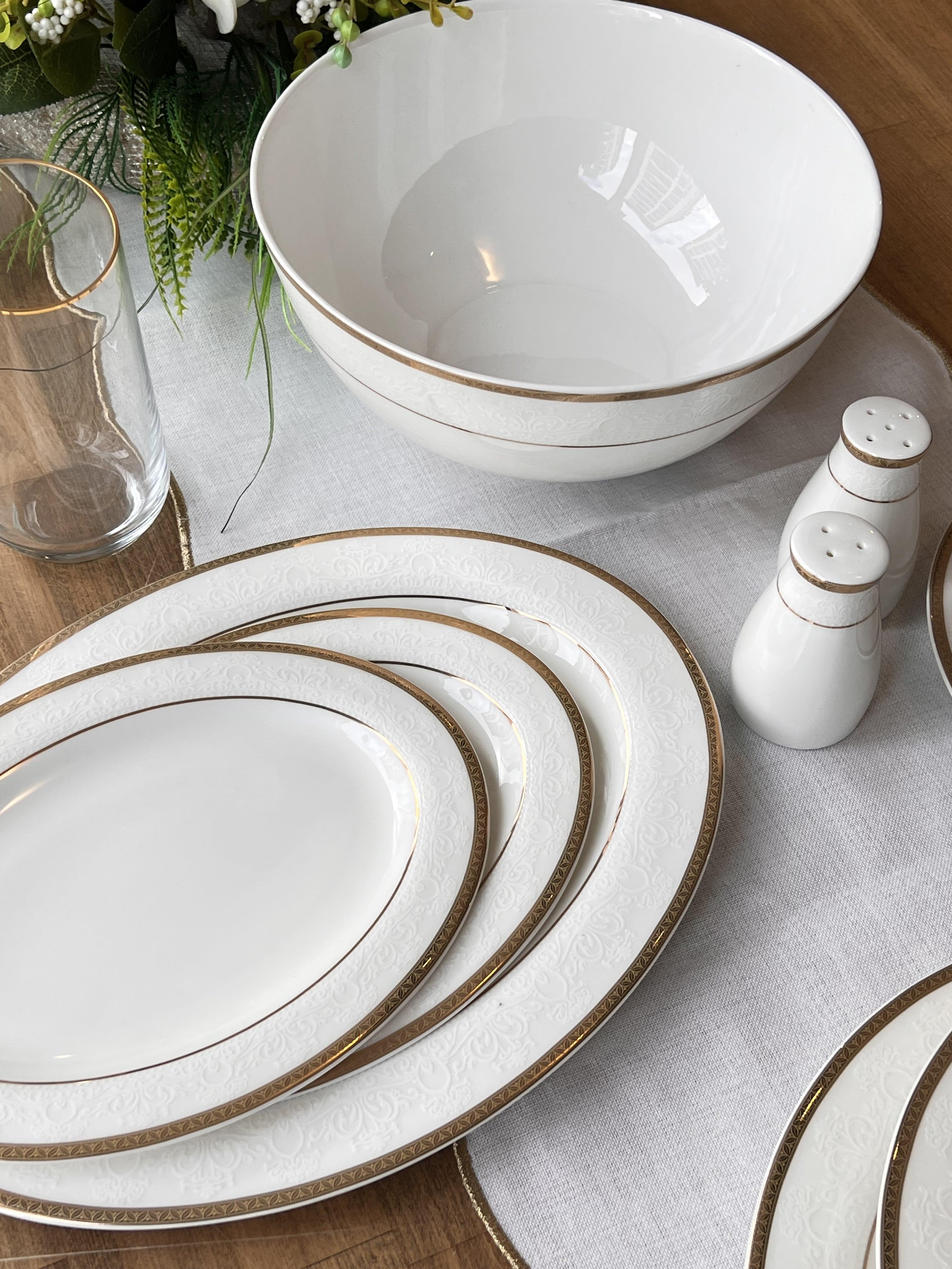 Yemek Takımı Rennes Gold 30 Parça 6 Kişilik