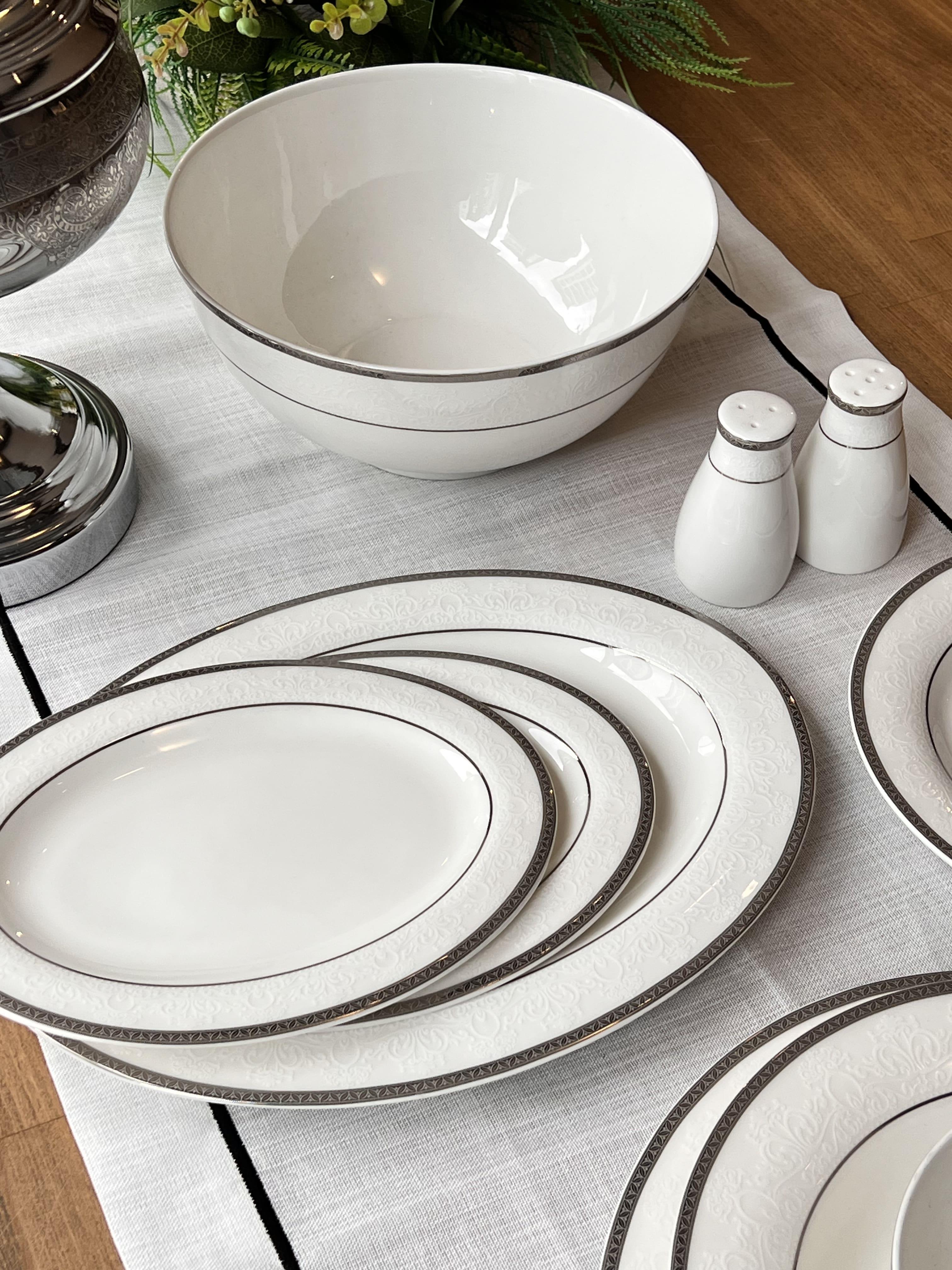 Yemek Takımı Rennes Silver 30 Parça 6 Kişilik