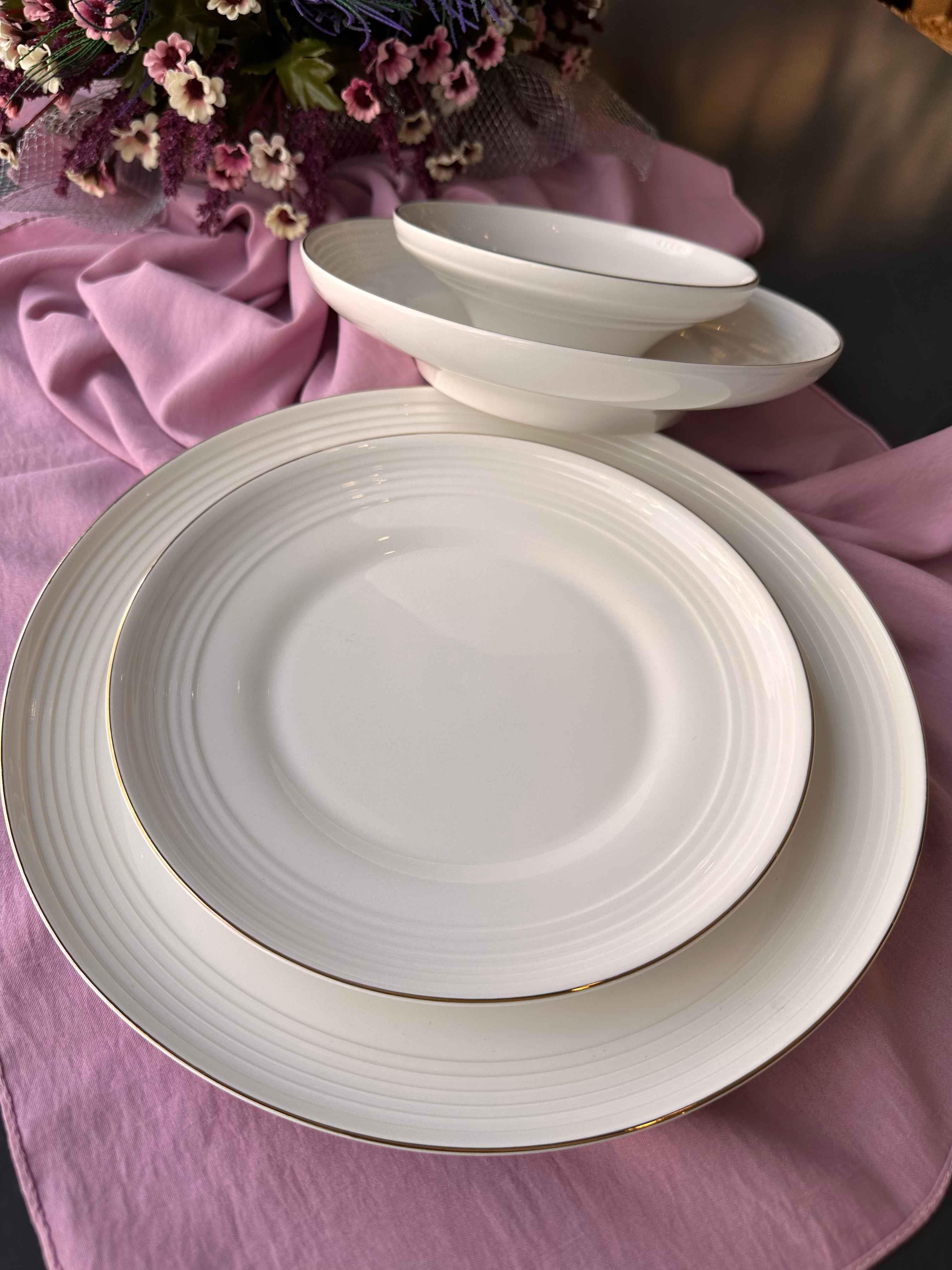 Yemek Takımı Royal Charme Gold 24 Parça 6 Kişilik
