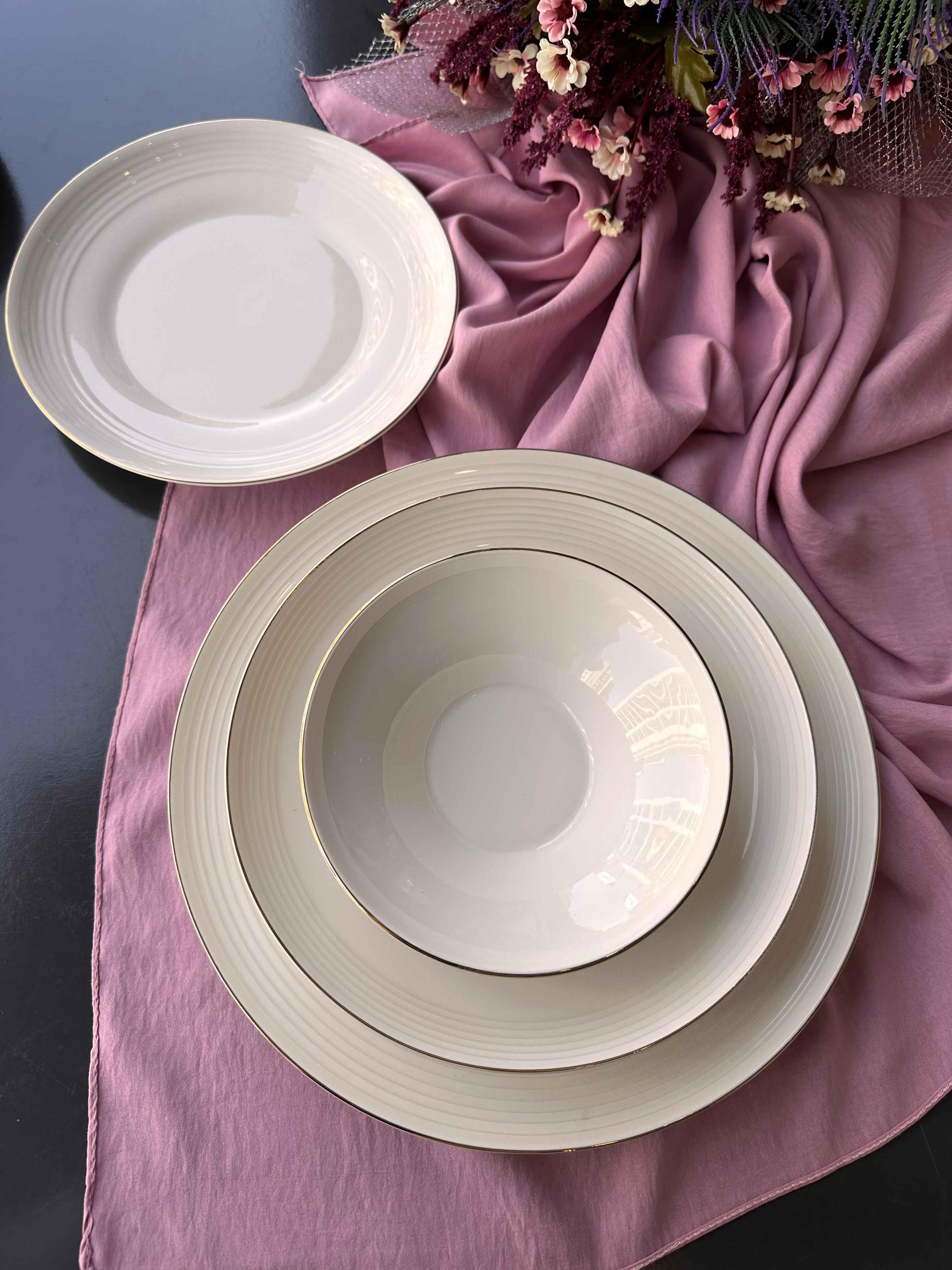 Yemek Takımı Royal Charme Gold 24 Parça 6 Kişilik