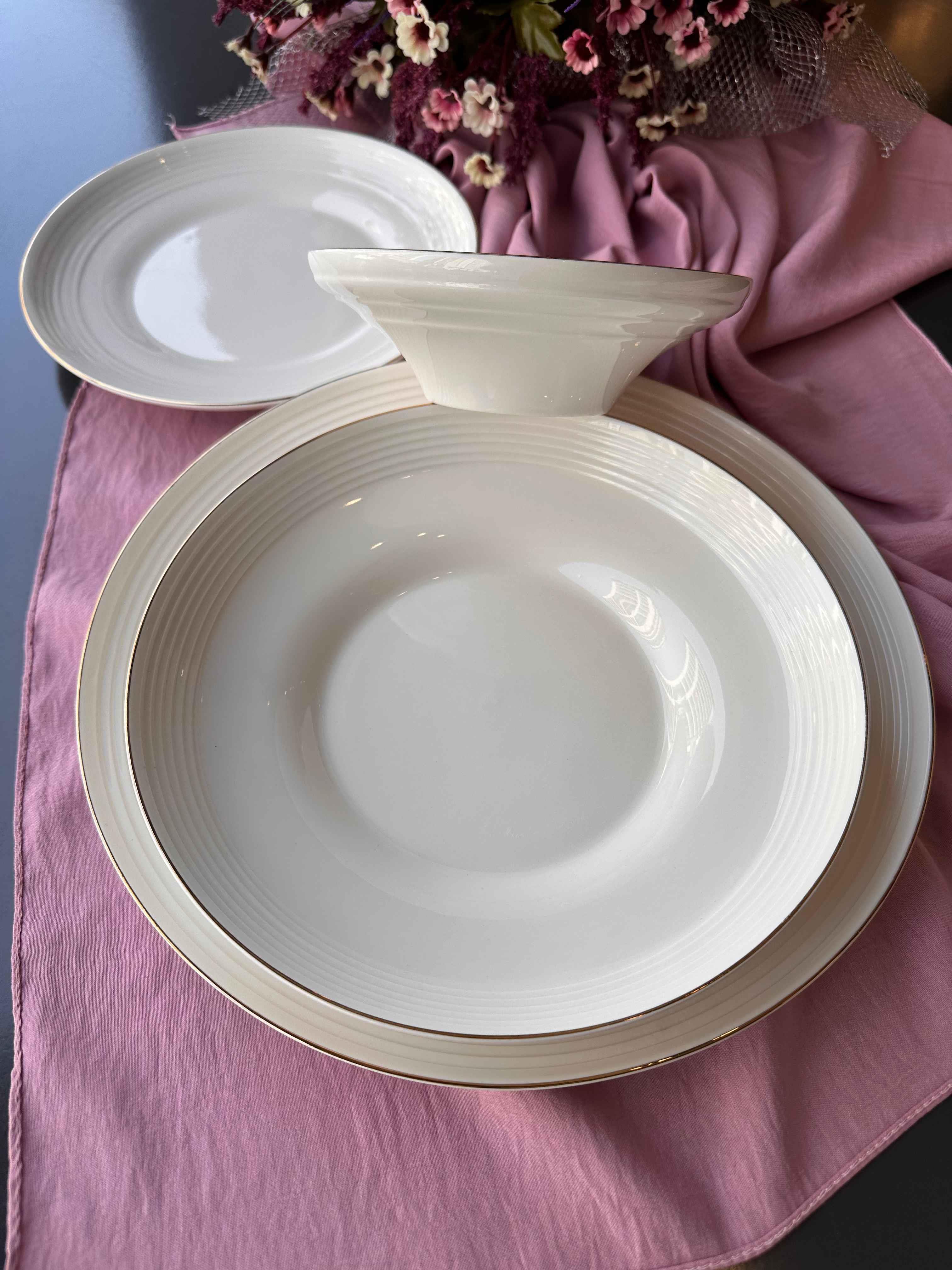 Yemek Takımı Royal Charme Gold 24 Parça 6 Kişilik