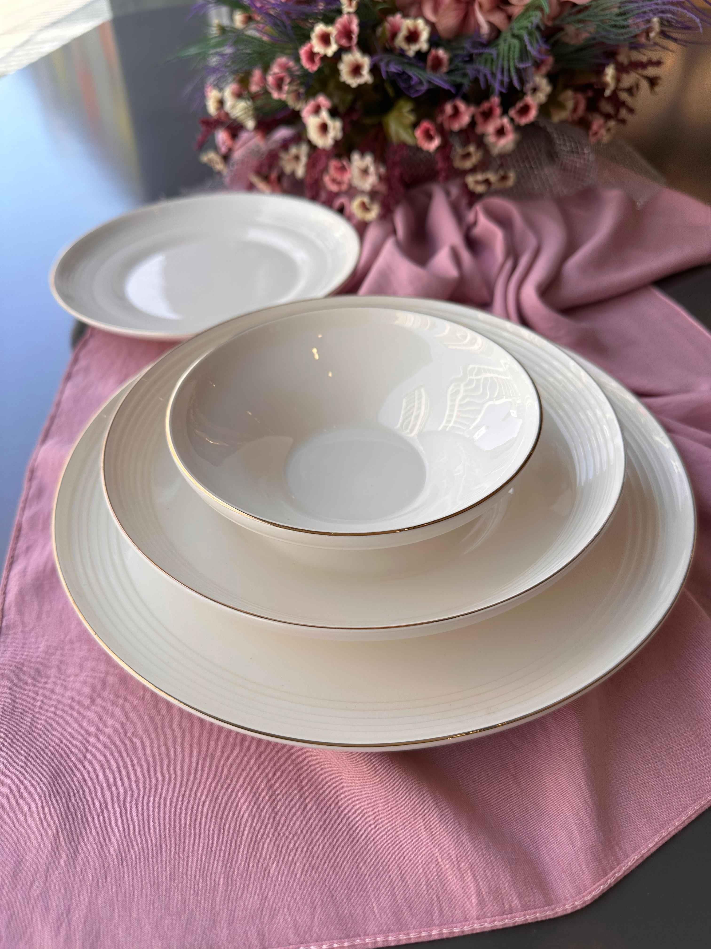 Yemek Takımı Royal Charme Gold 24 Parça 6 Kişilik