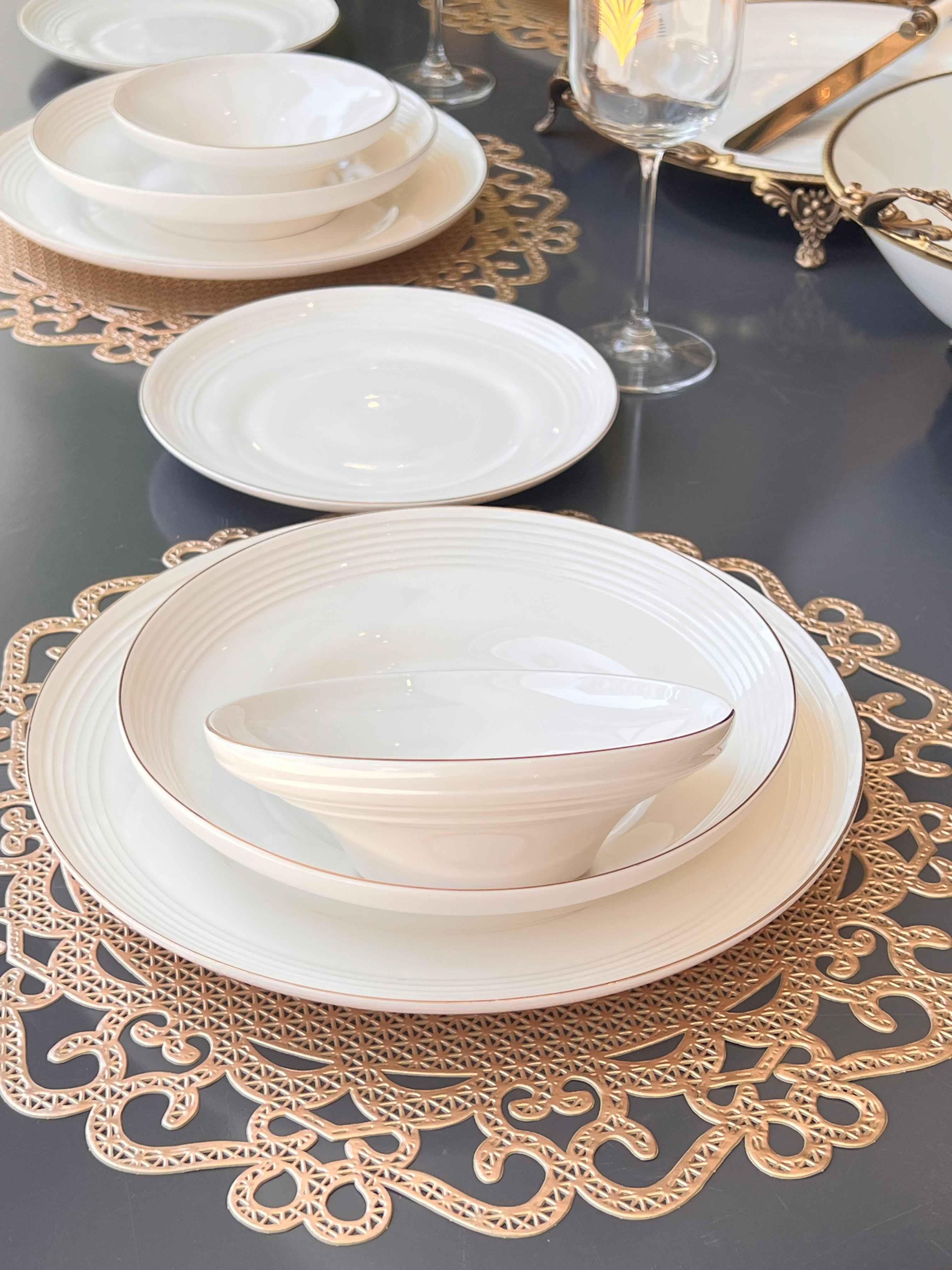 Yemek Takımı Royal Charme Gold 44 Parça 6 Kişilik