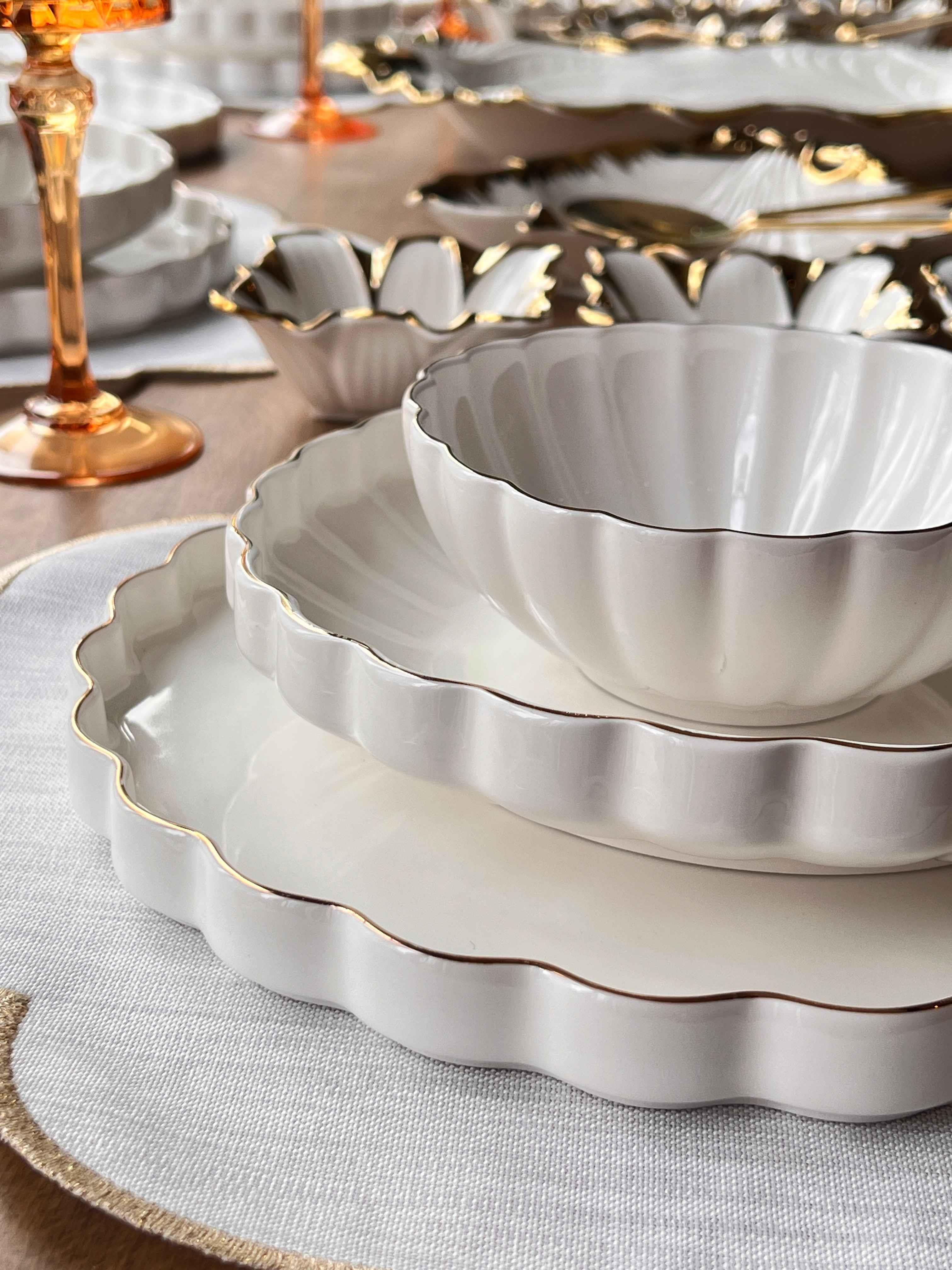 Yemek Takımı Royal Charme Gold 50 Parça 6 Kişilik