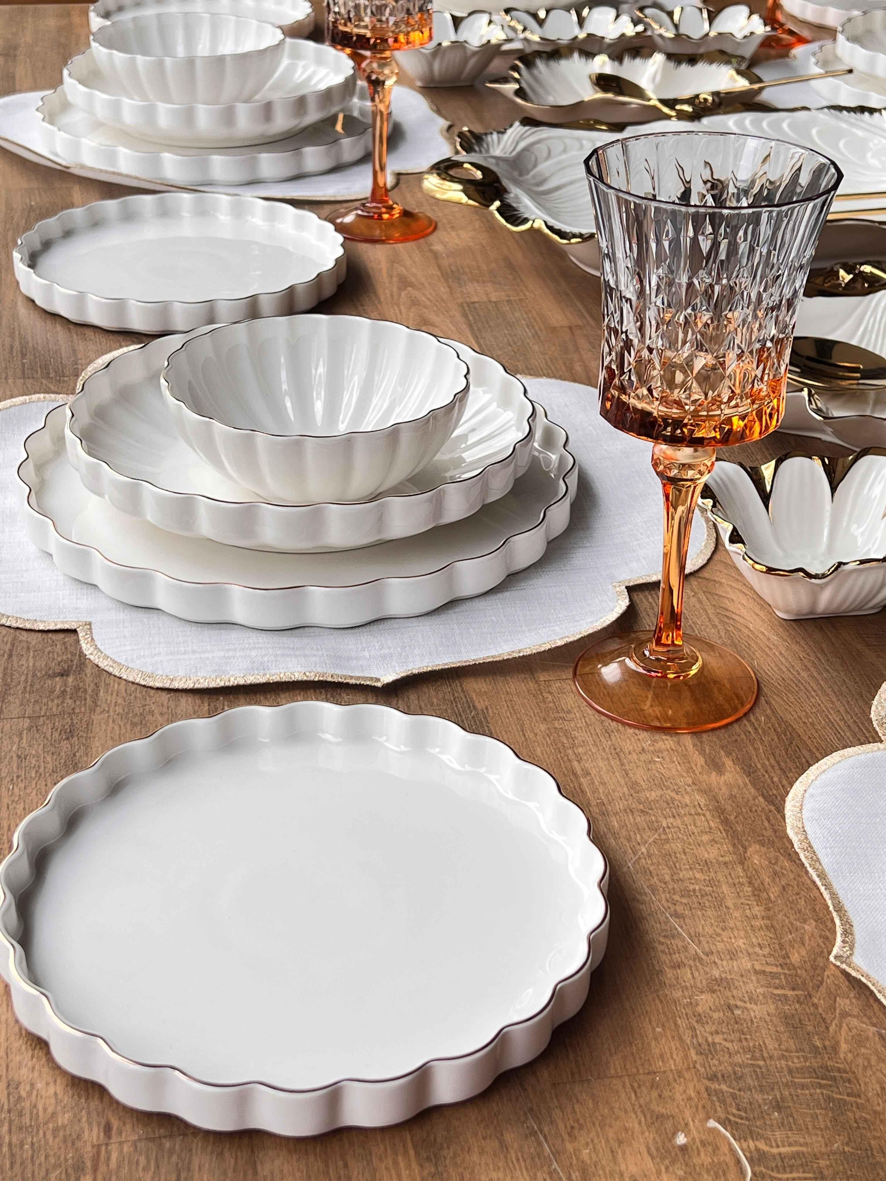 Yemek Takımı Royal Charme Gold 50 Parça 6 Kişilik