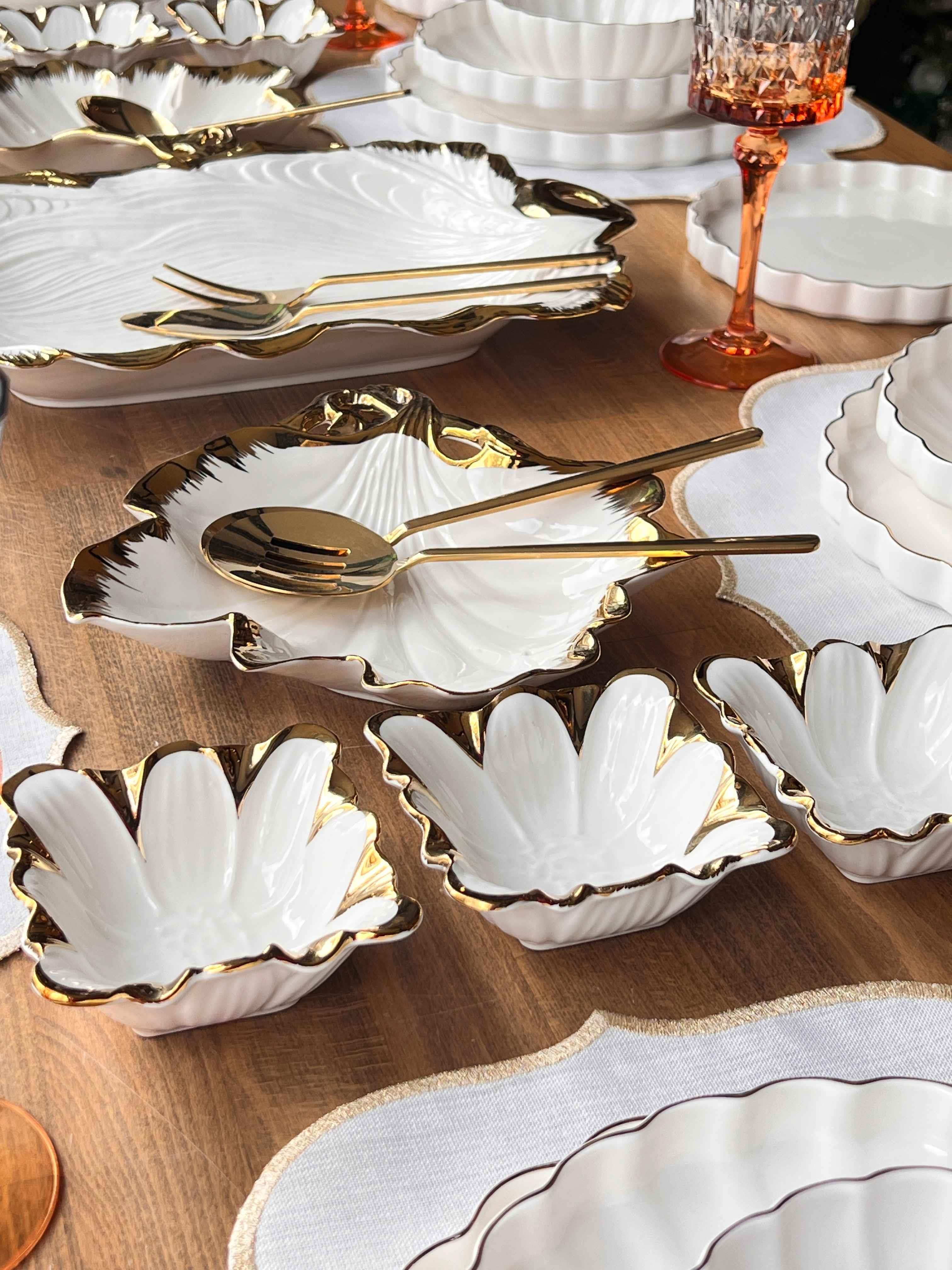 Yemek Takımı Royal Charme Gold 50 Parça 6 Kişilik