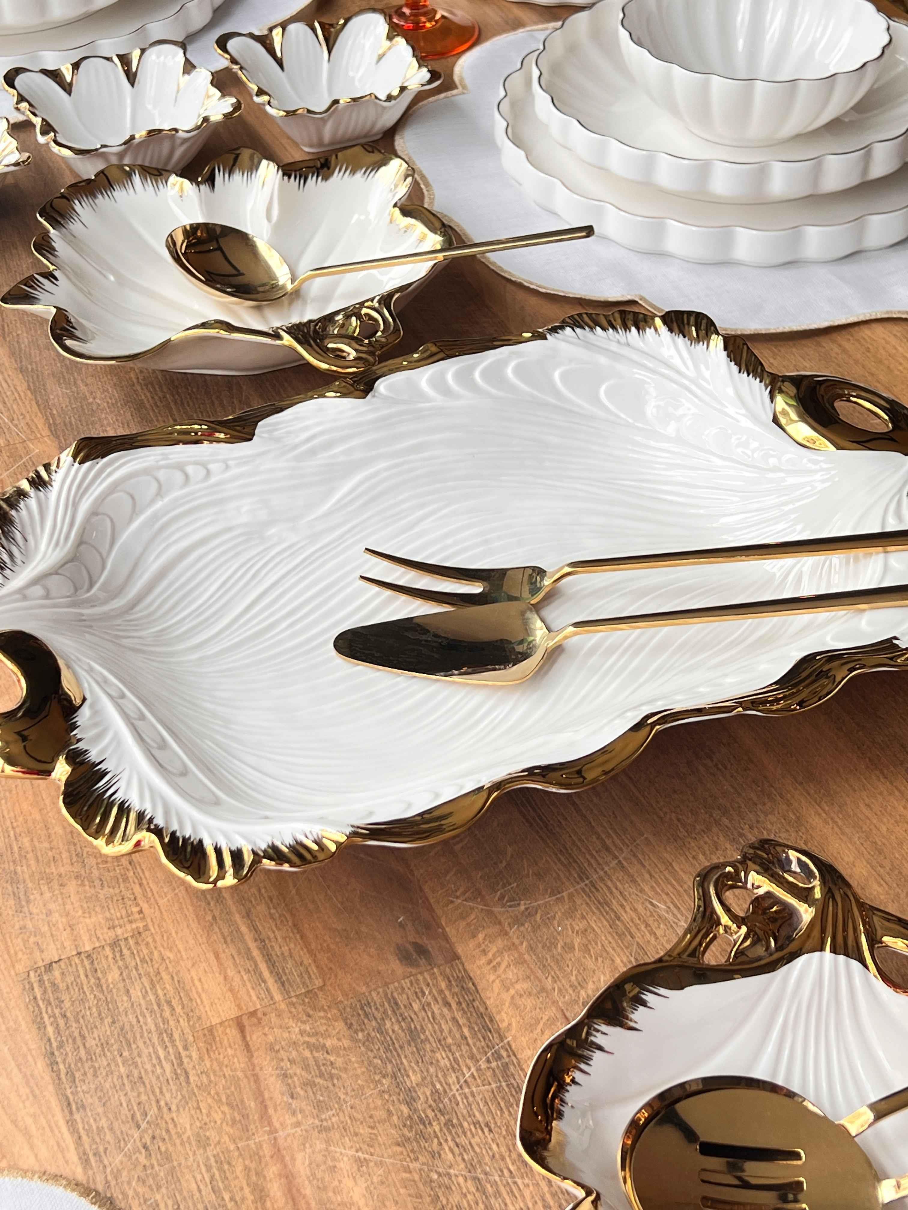Yemek Takımı Royal Charme Gold 50 Parça 6 Kişilik