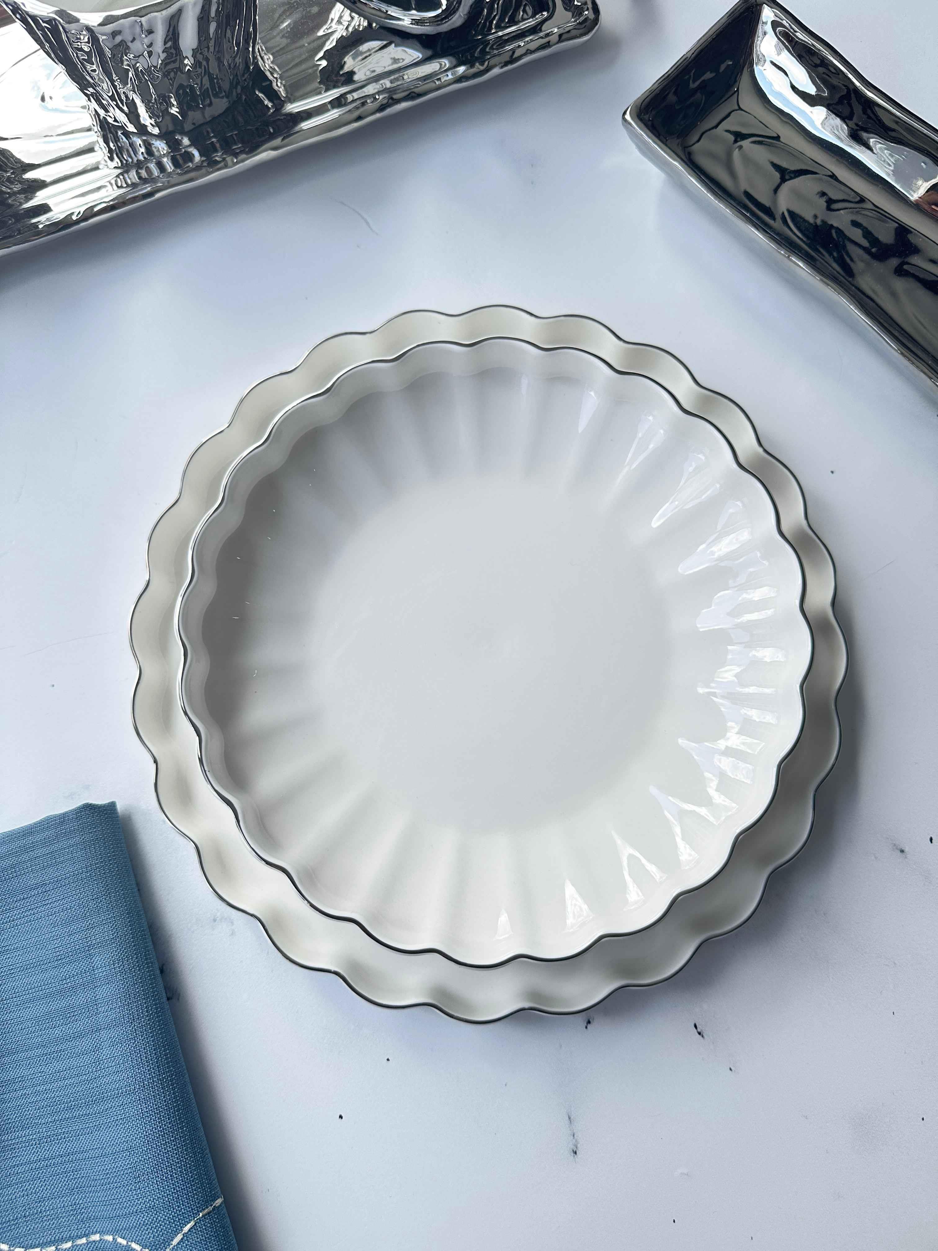 Yemek Takımı Royal Charme Silver 24 Parça 6 Kişilik