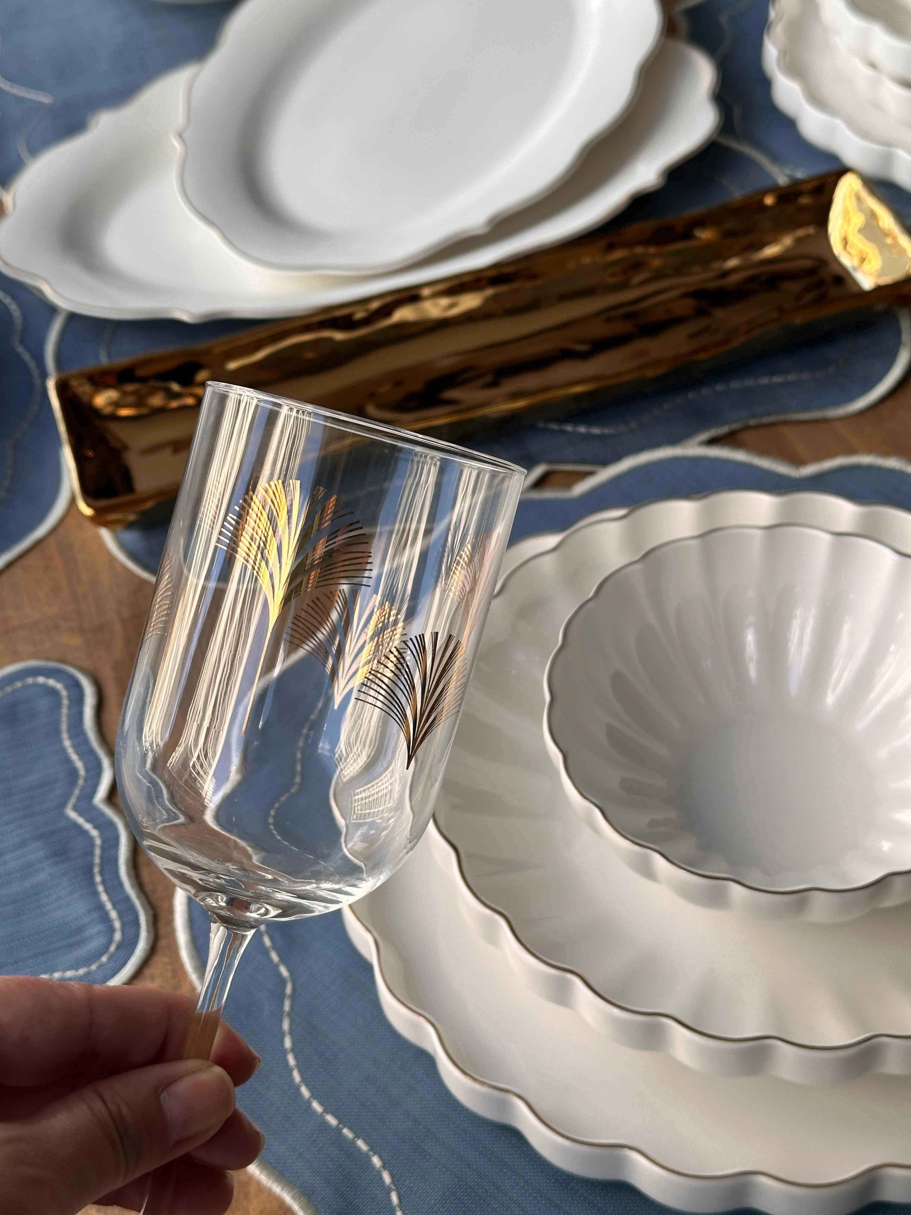 Yemek Takımı Royal Charme Twist Gold 52 Parça 6 Kişilik