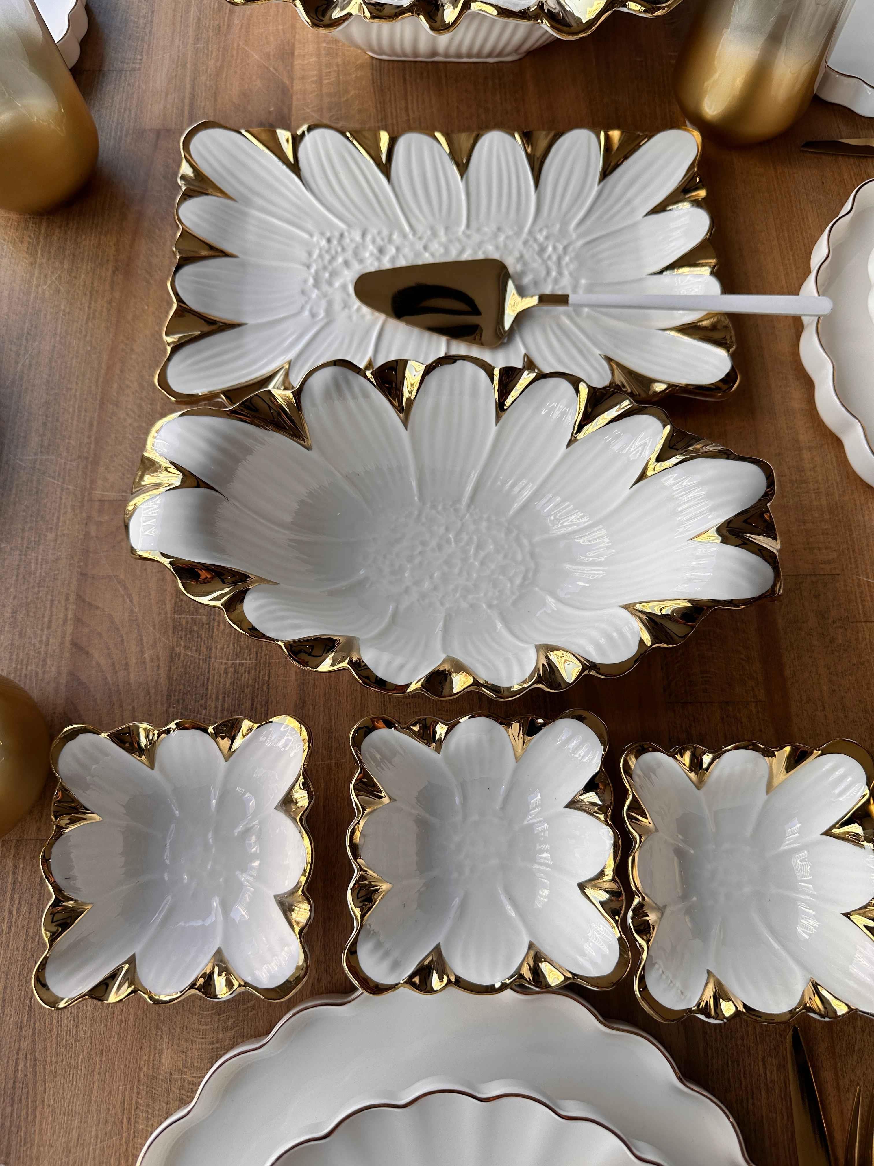Yemek Takımı Royal Charme Twist Gold 88 Parça 6 Kişilik