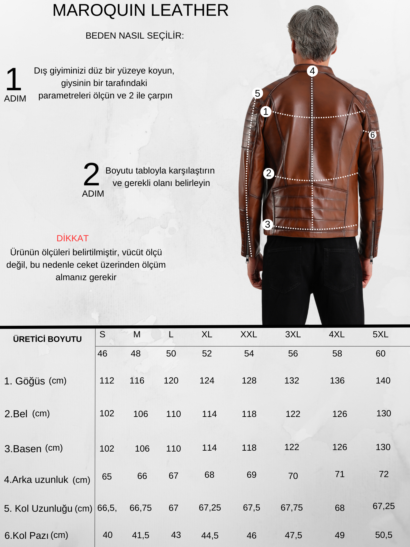 Georges Erkek Taba Spor Deri Mont