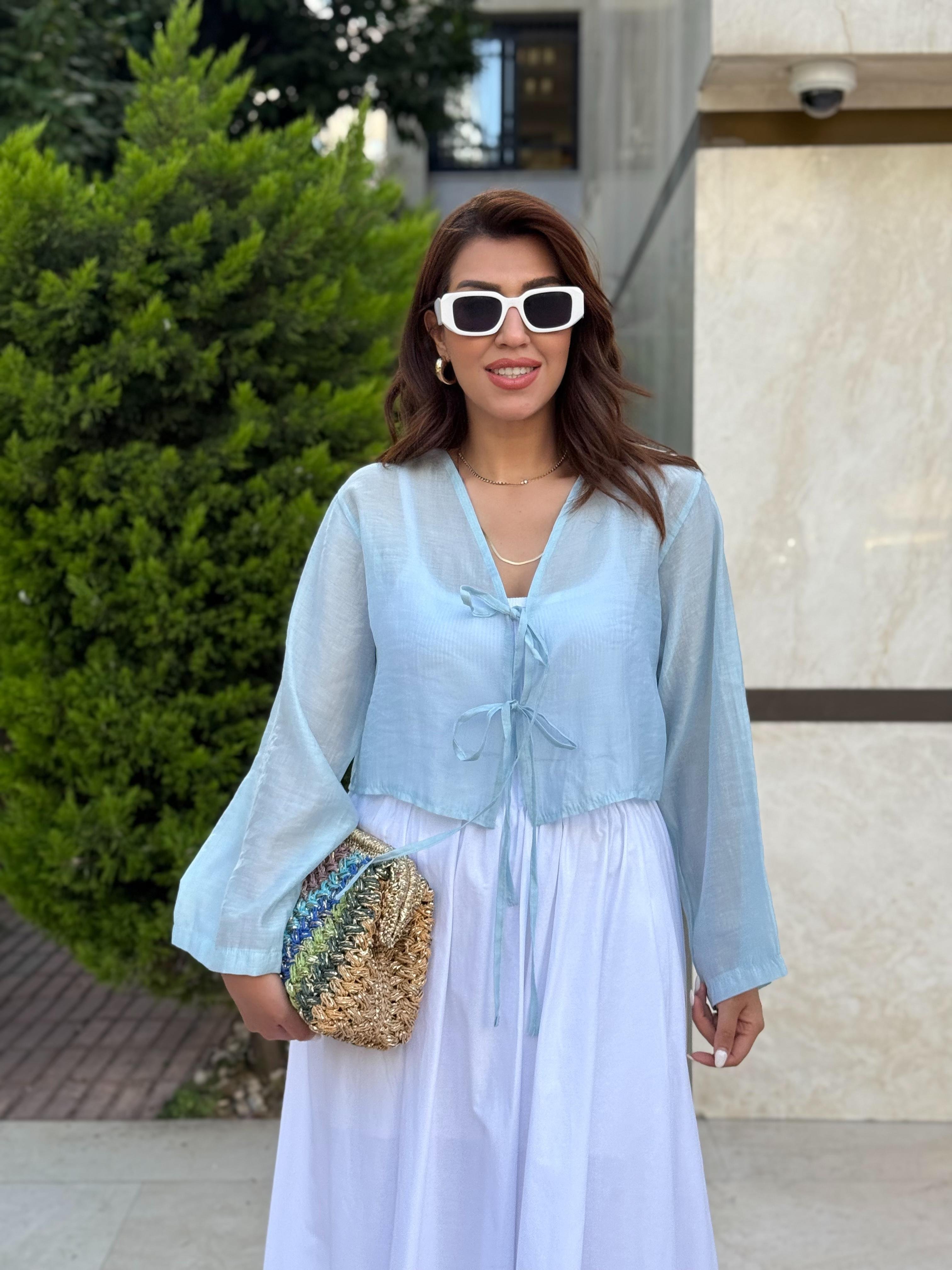 Bağlamalı Tensel Kimono