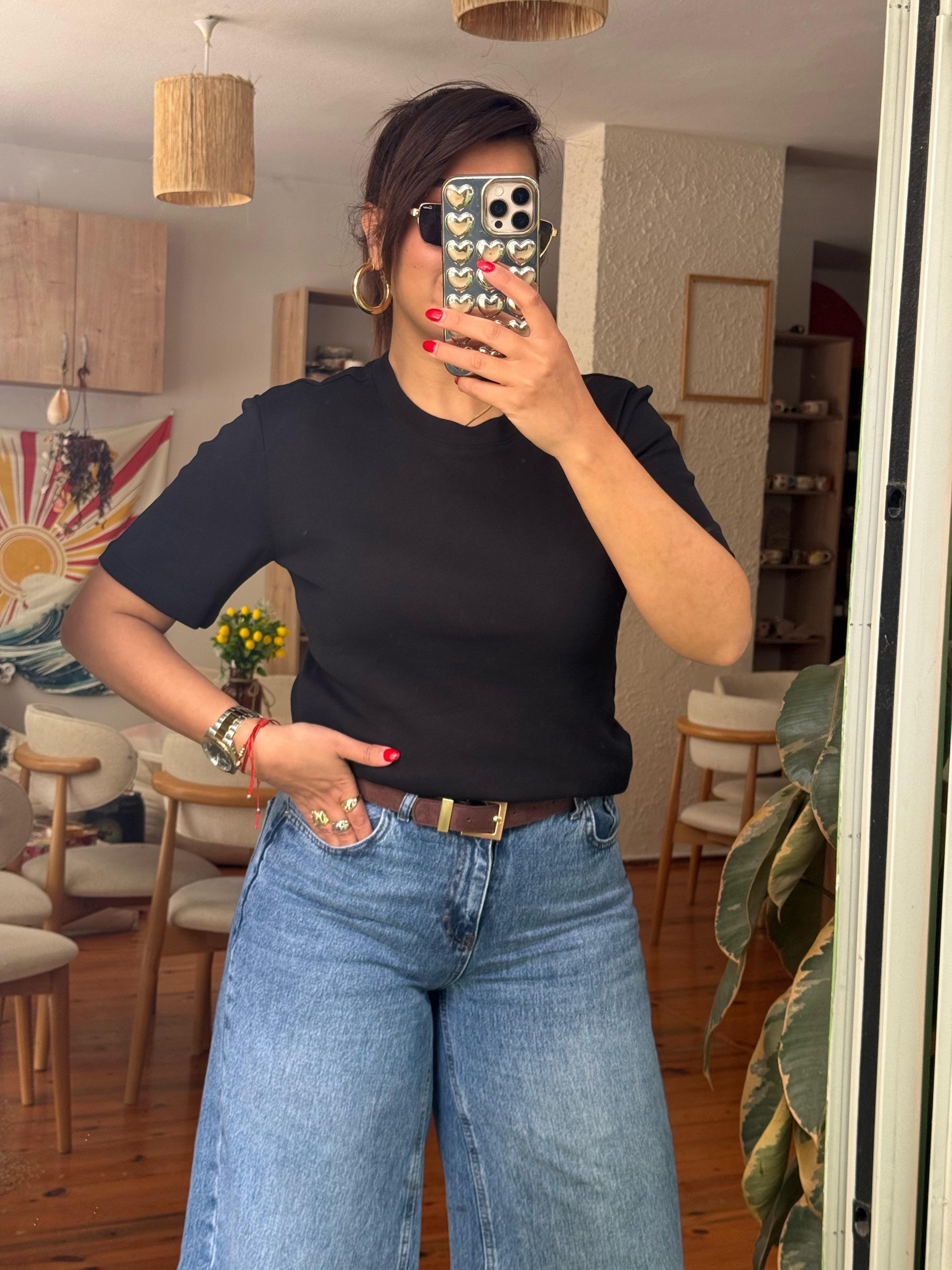 Basic T-shirt Siyah
