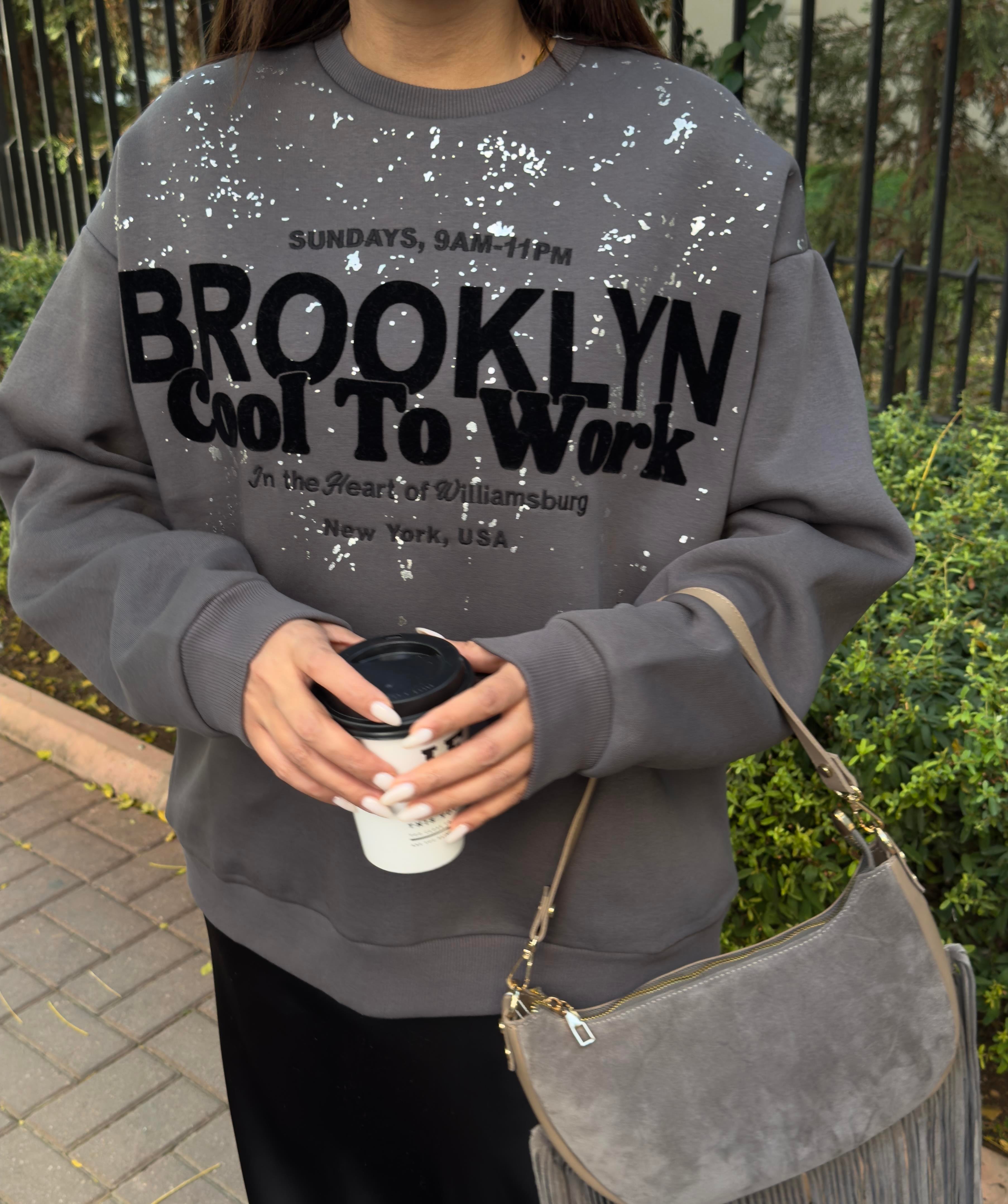 baskılı sweatshirt 