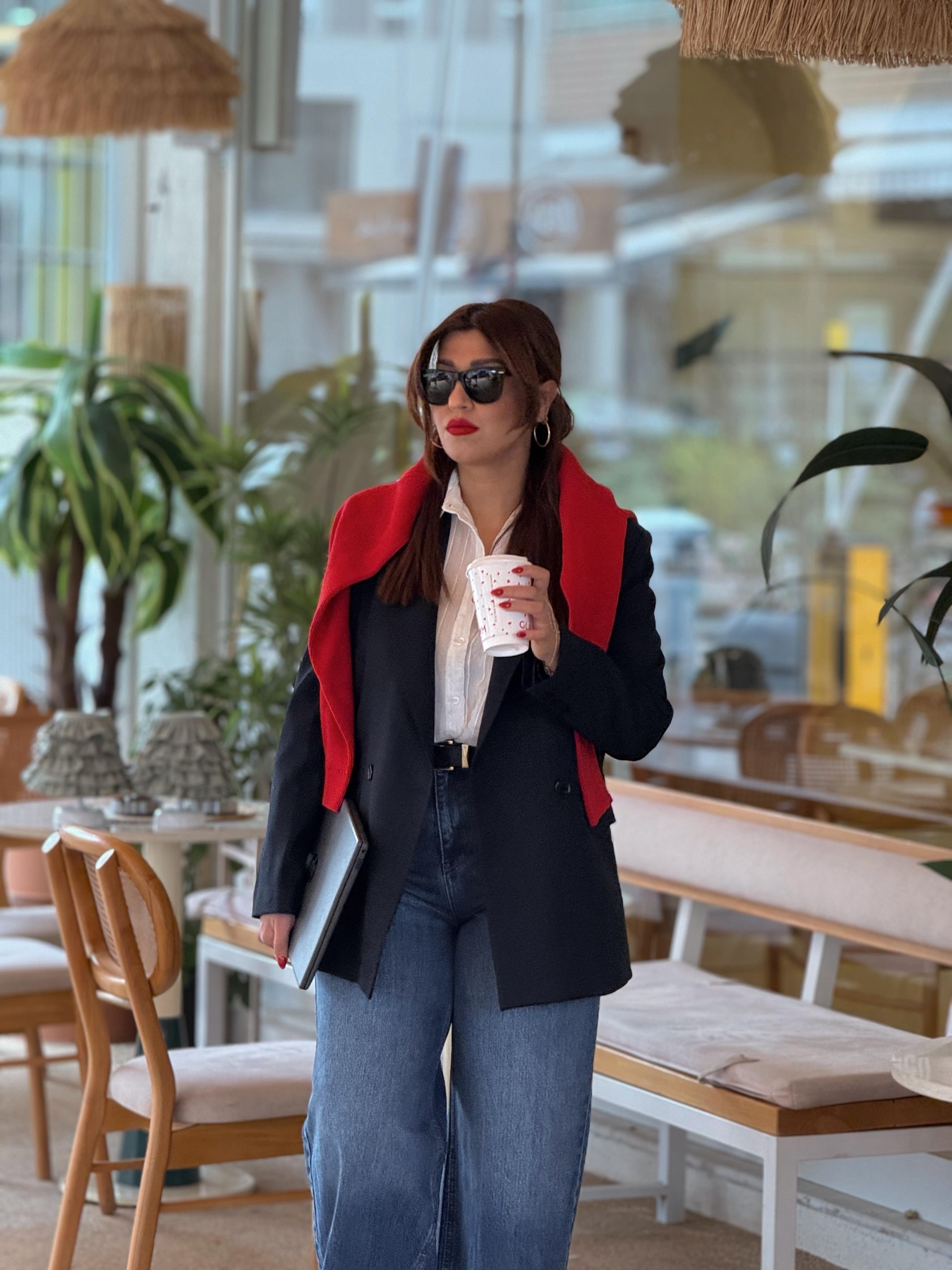 Blazer Ceket Lacivert
