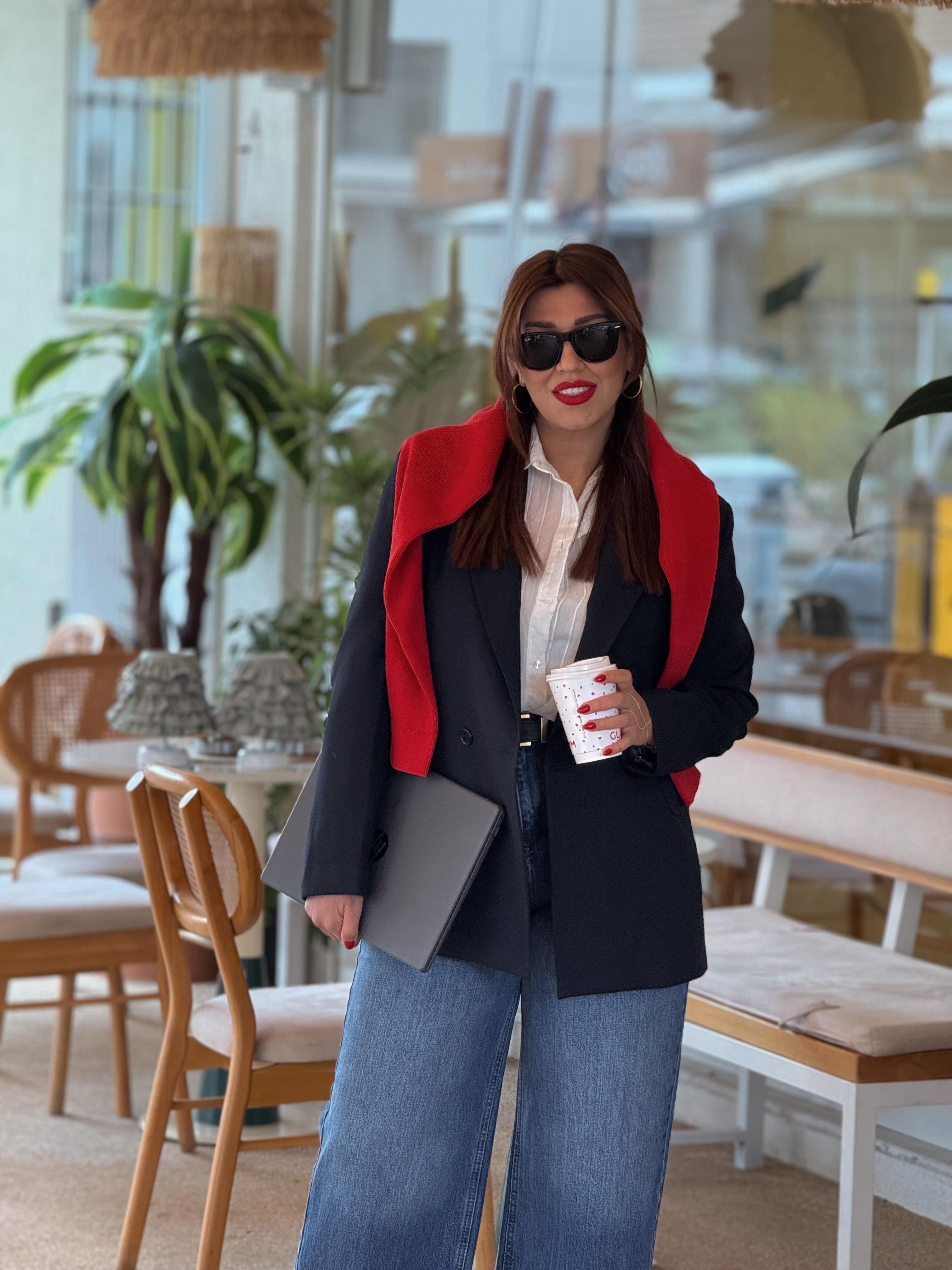 Blazer Ceket Lacivert