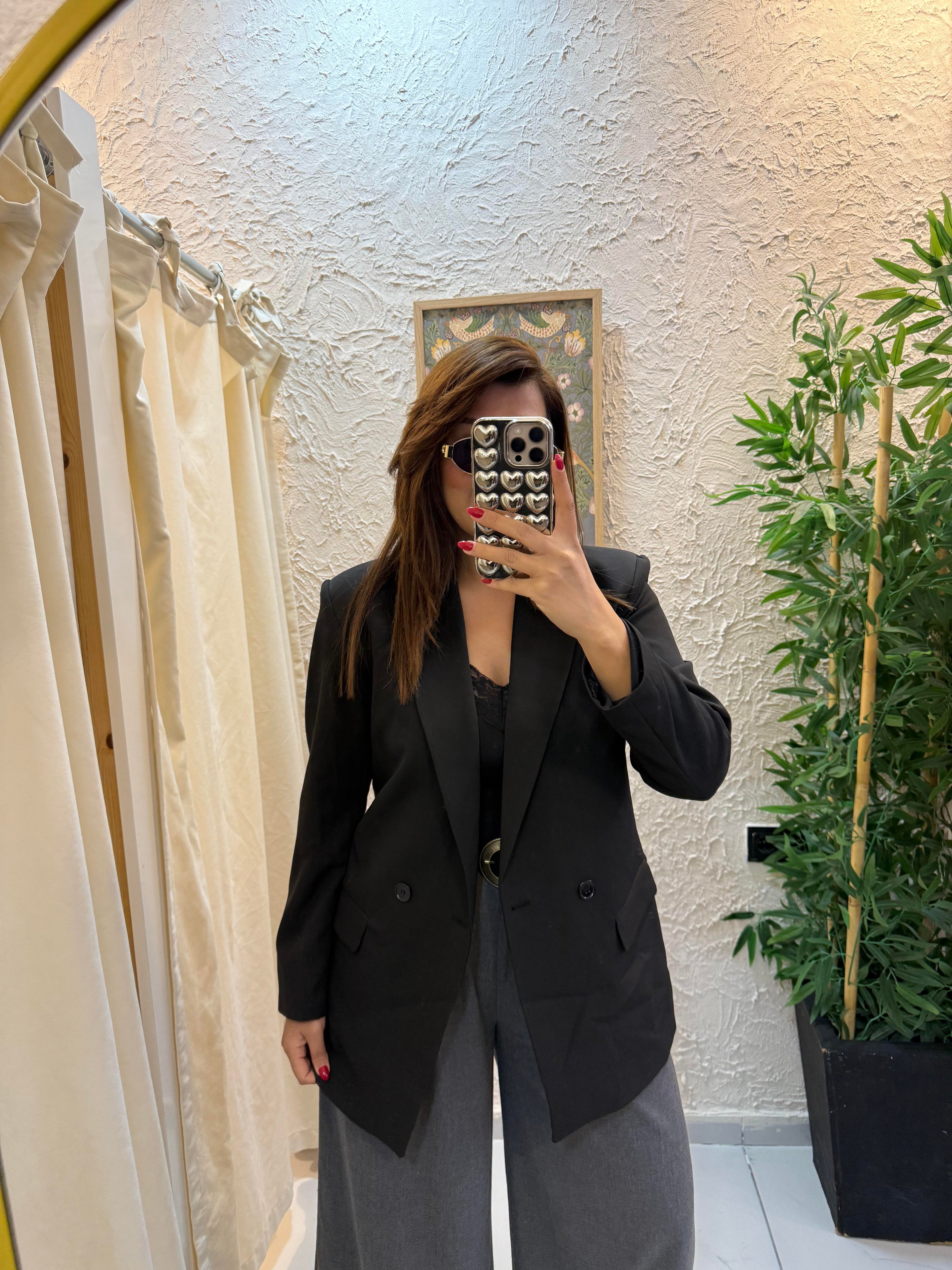 Blazer Ceket Siyah