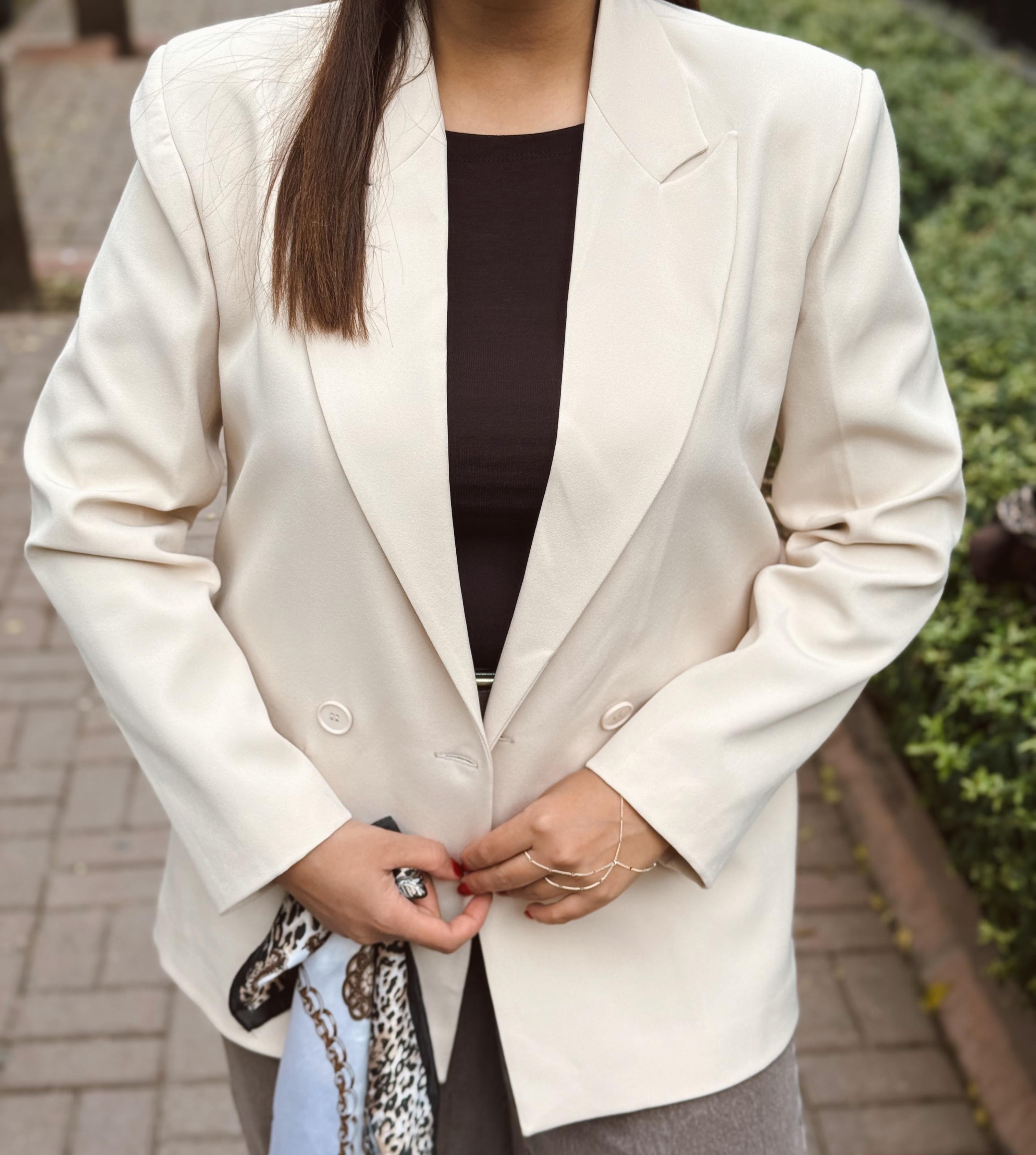 Blazer Ceket Taş 