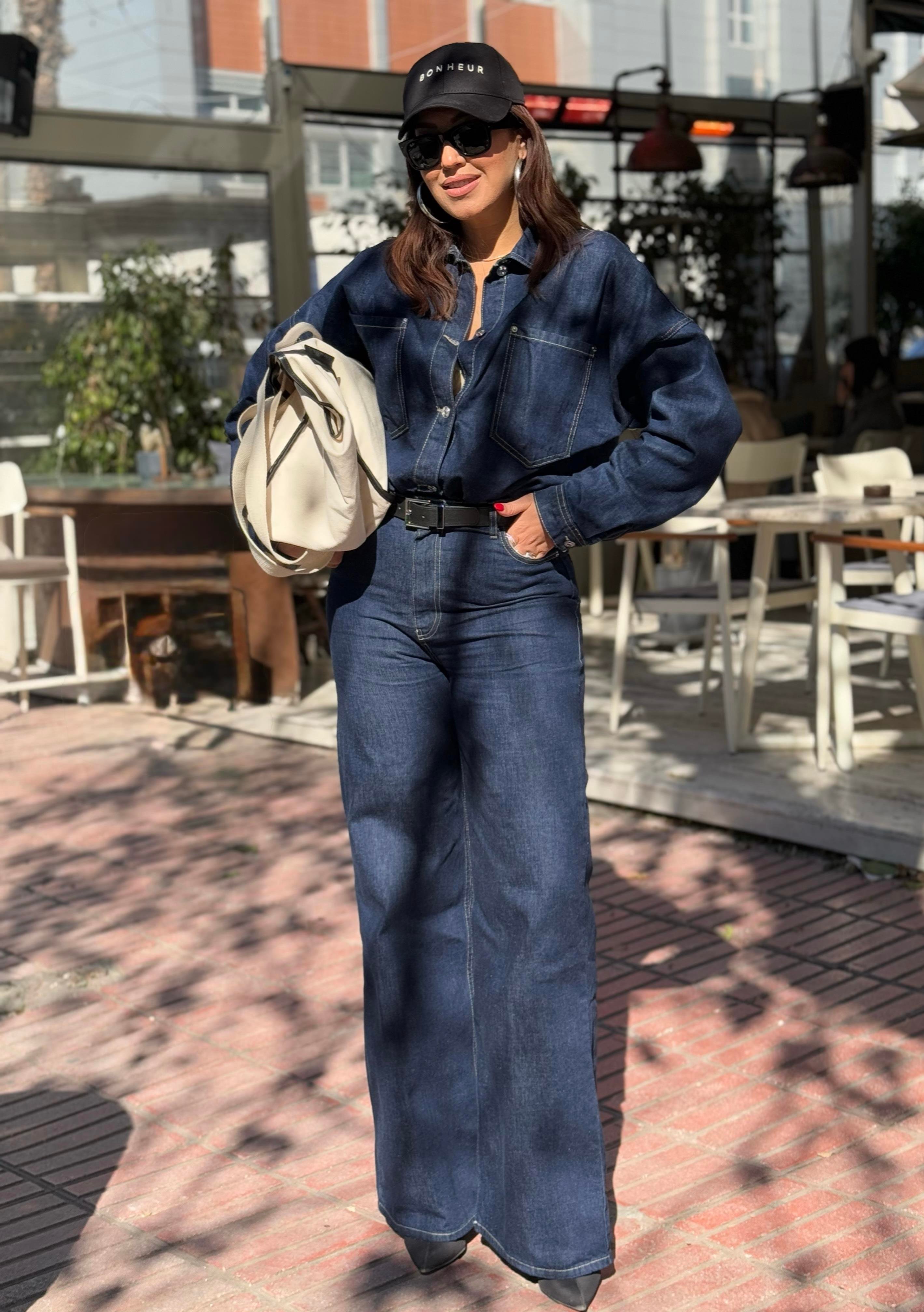 Denim takım