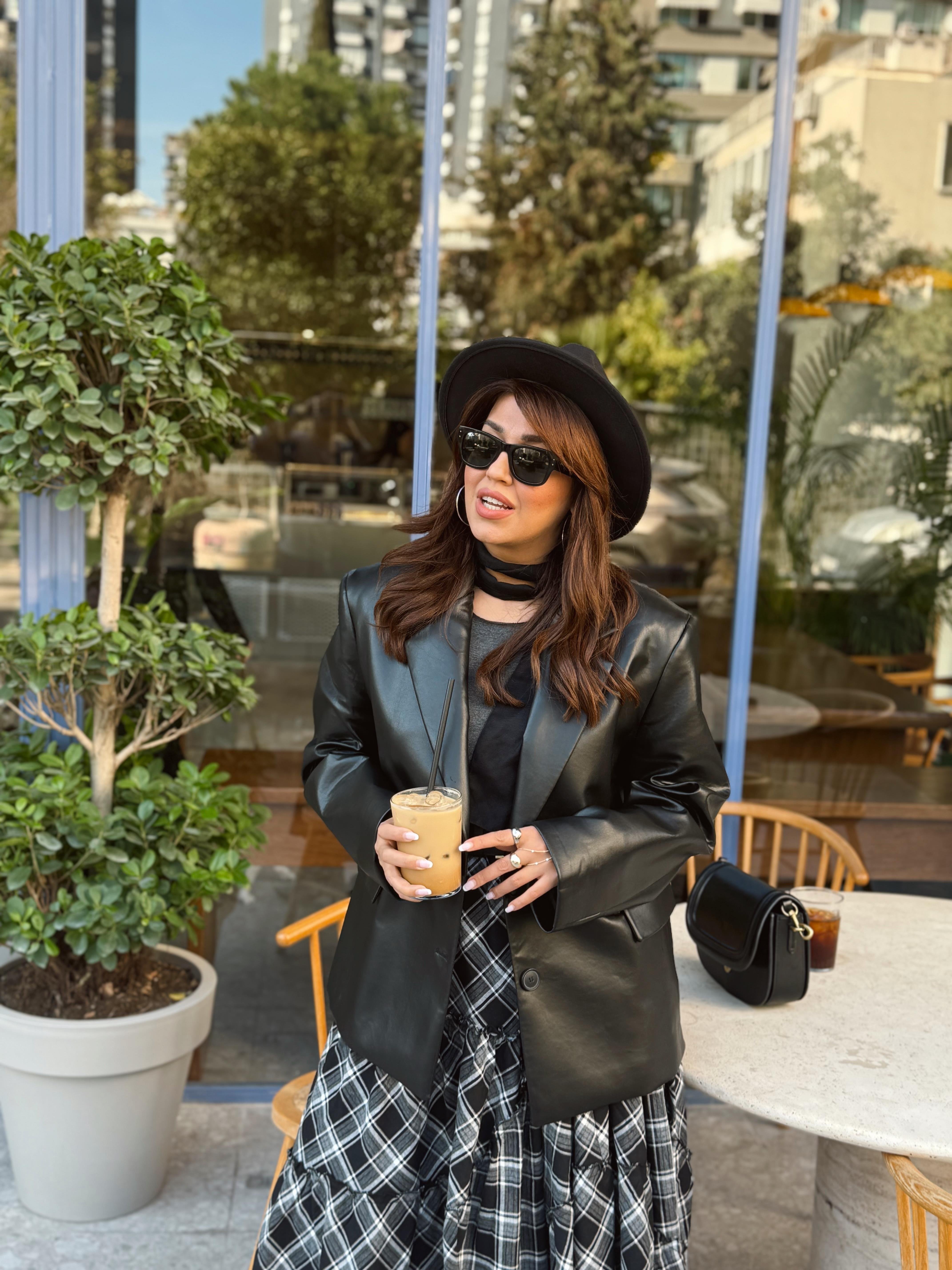 Deri Blazer Ceket