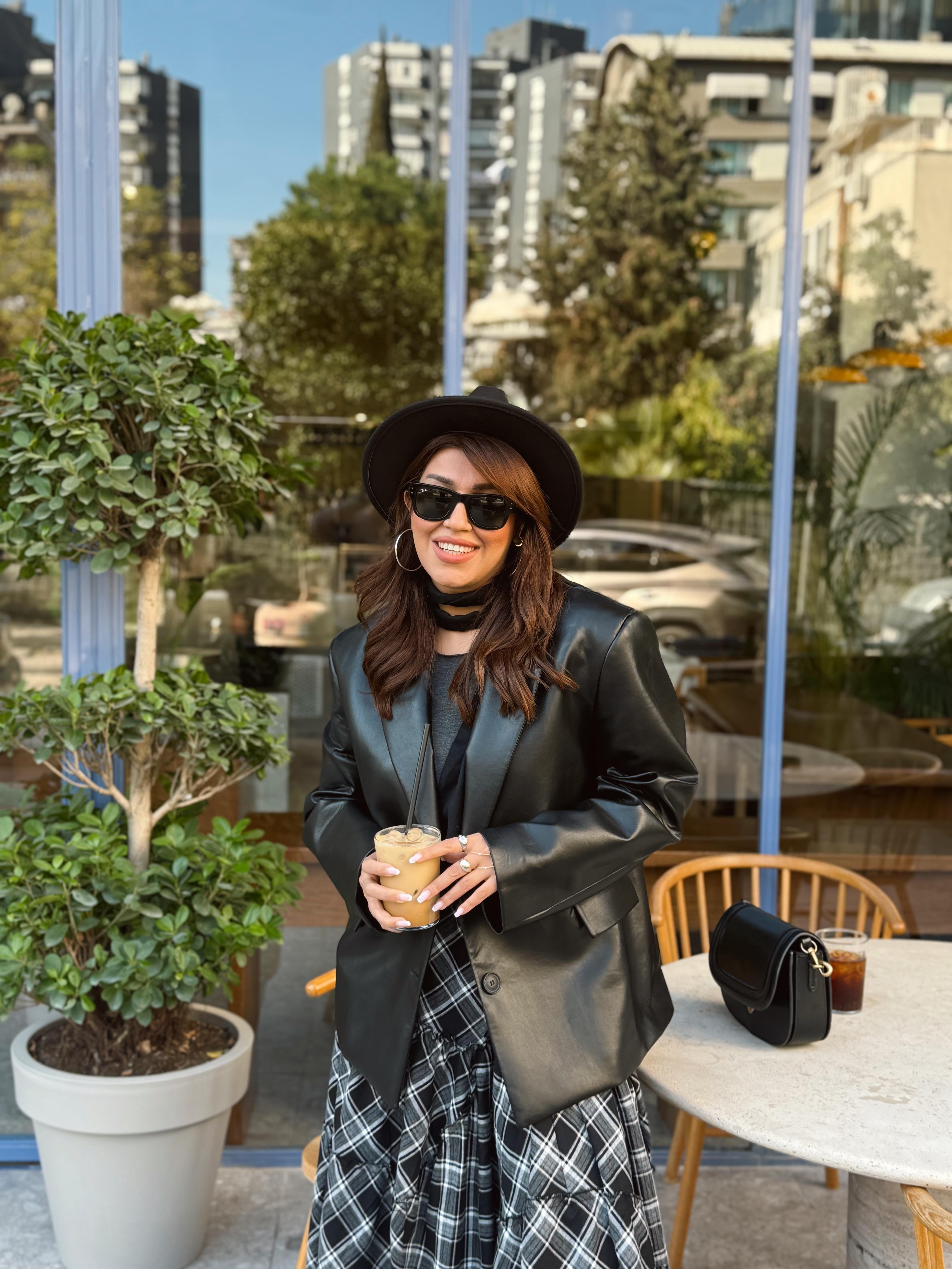 Deri Blazer Ceket