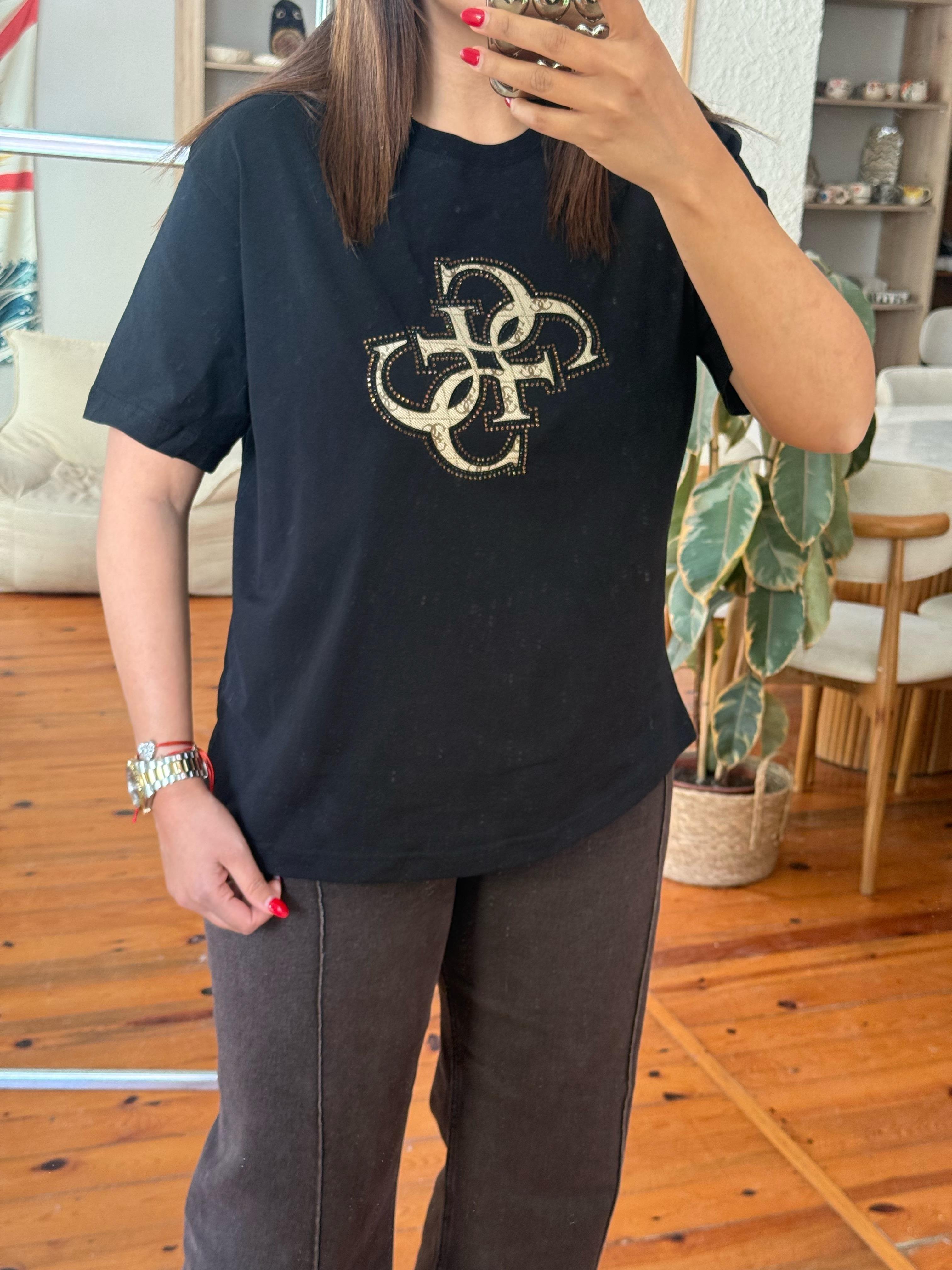 Guess T-shirt Siyah