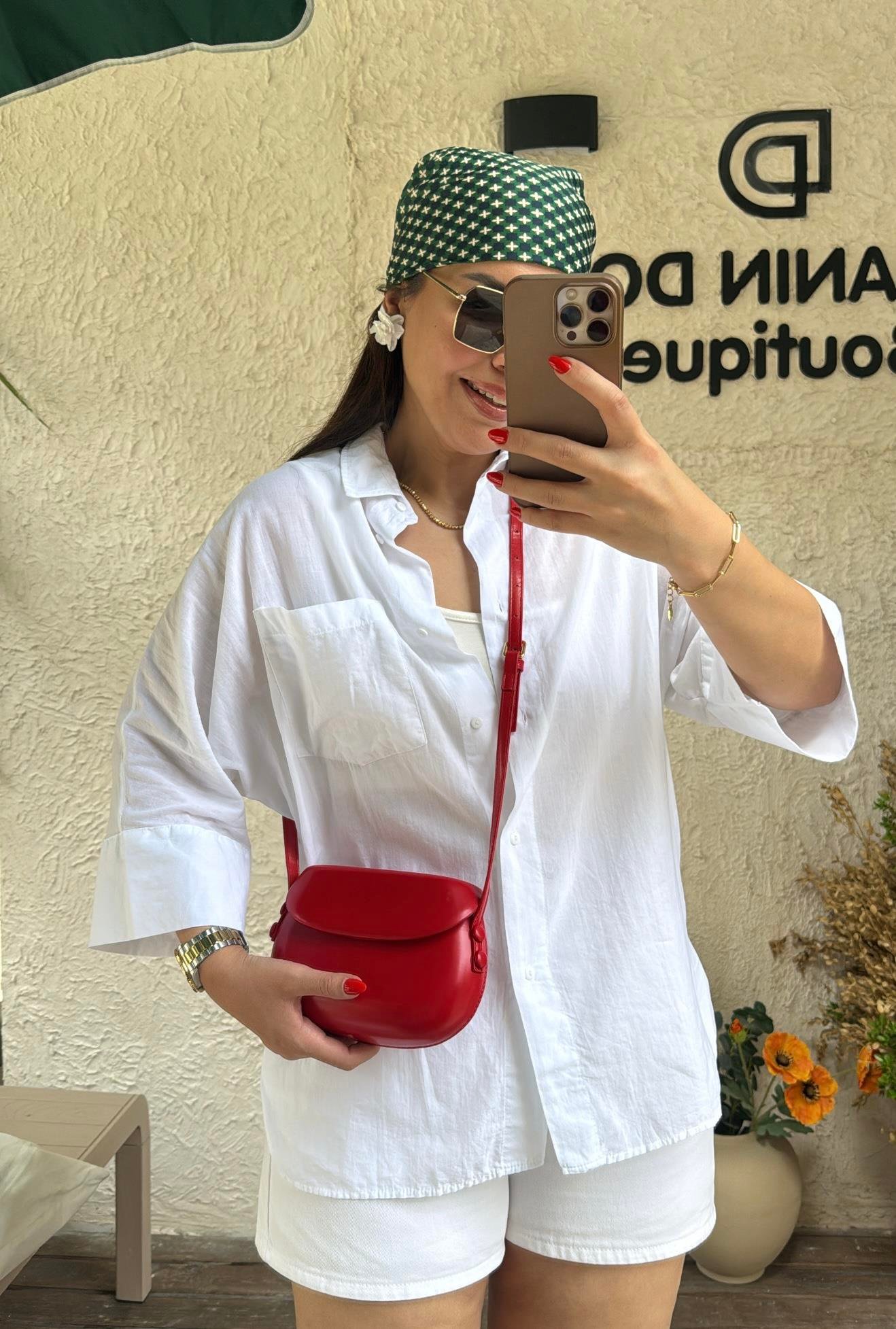 Keten Gömlek Beyaz