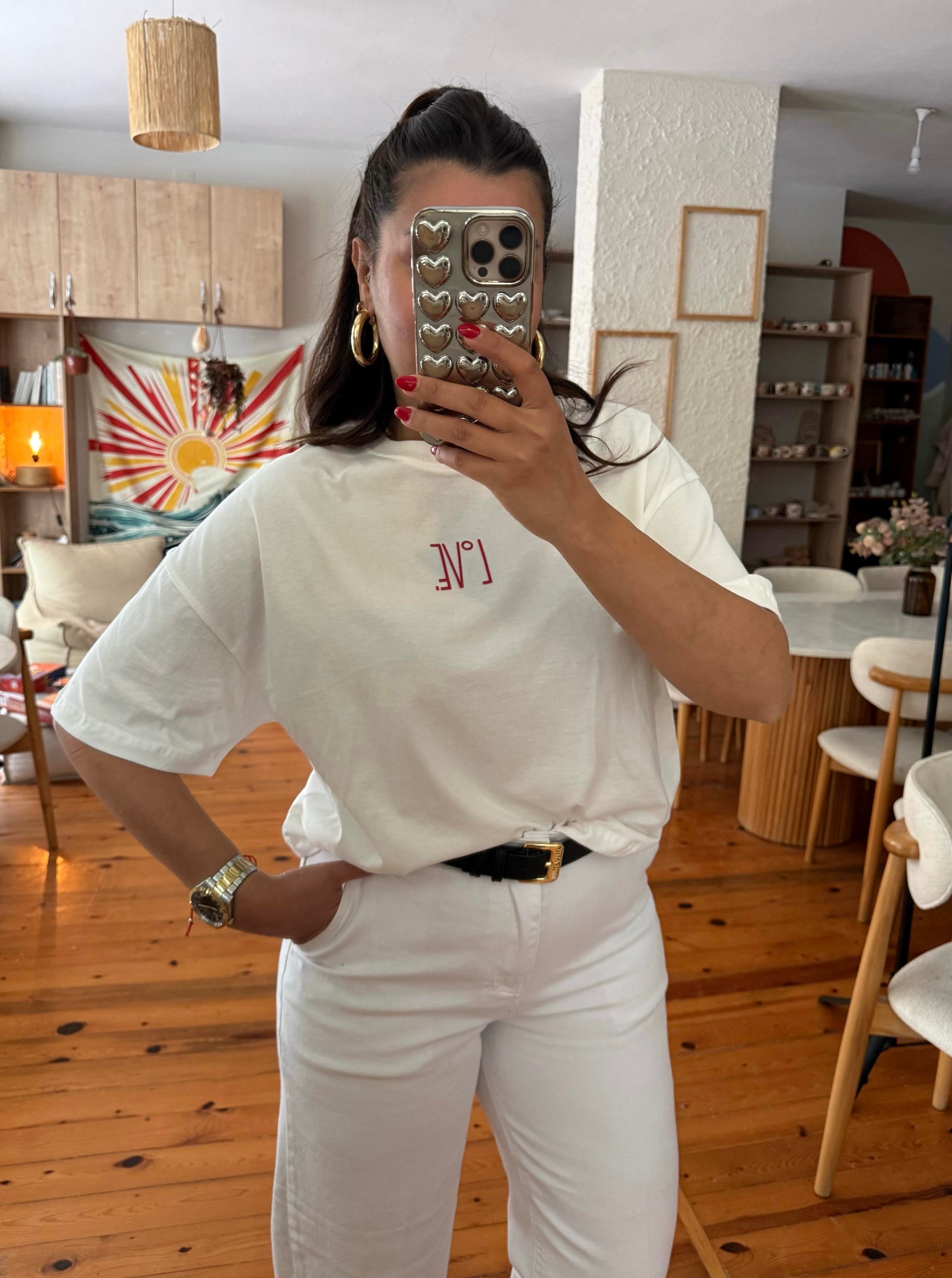 Love T-shirt Beyaz