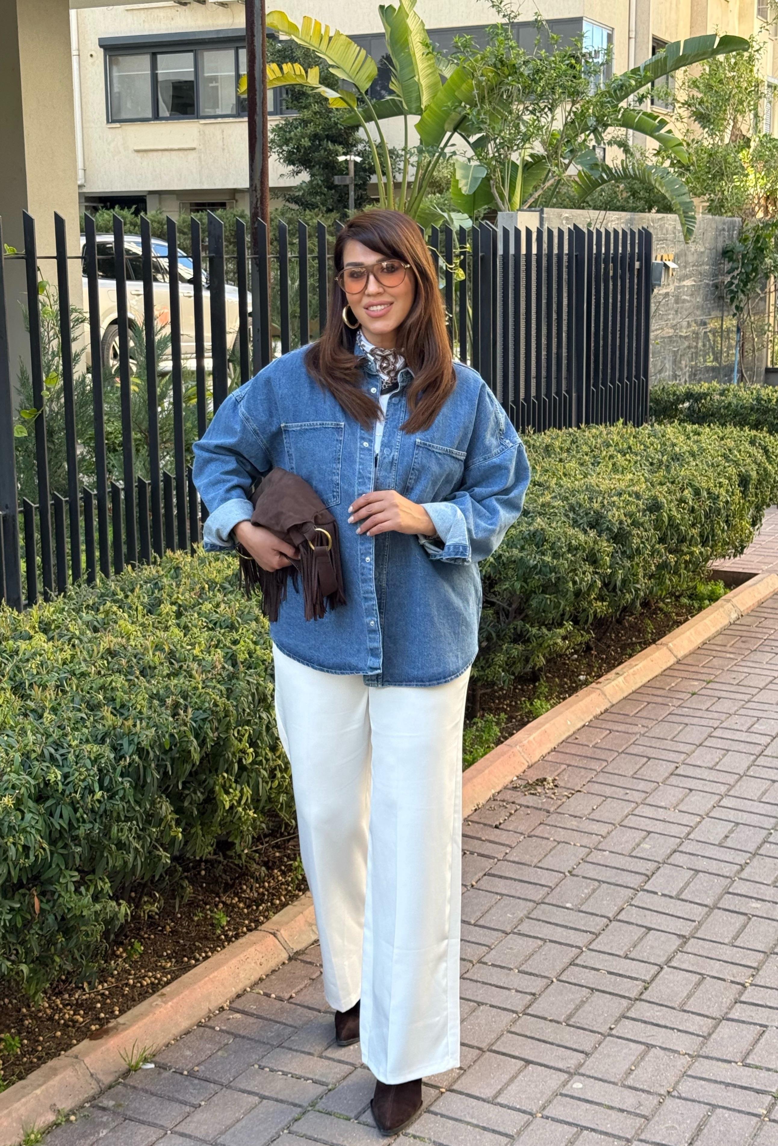 Marka Denim Gömlek Mavi
