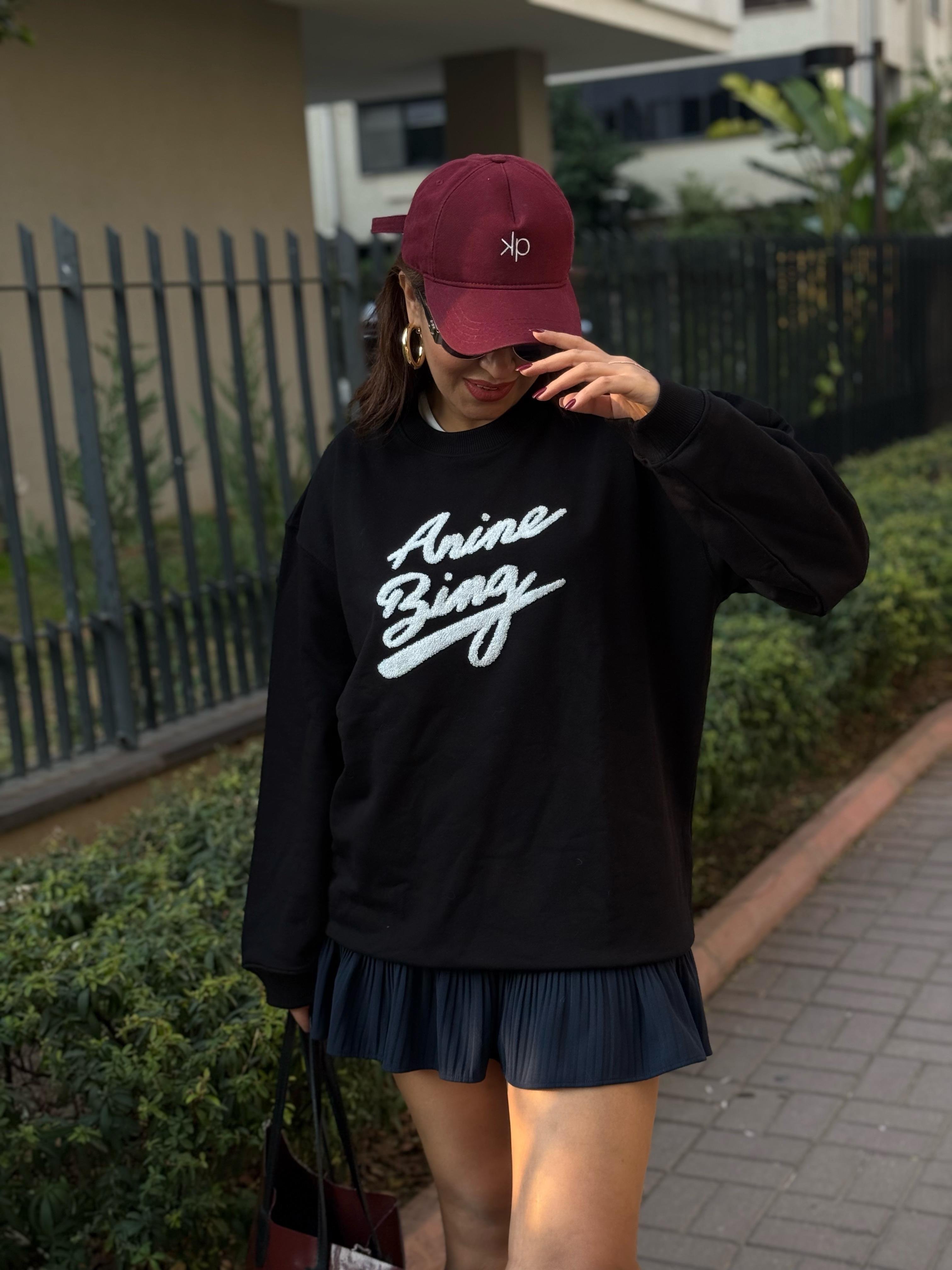 Marka Sweatshirt Siyah
