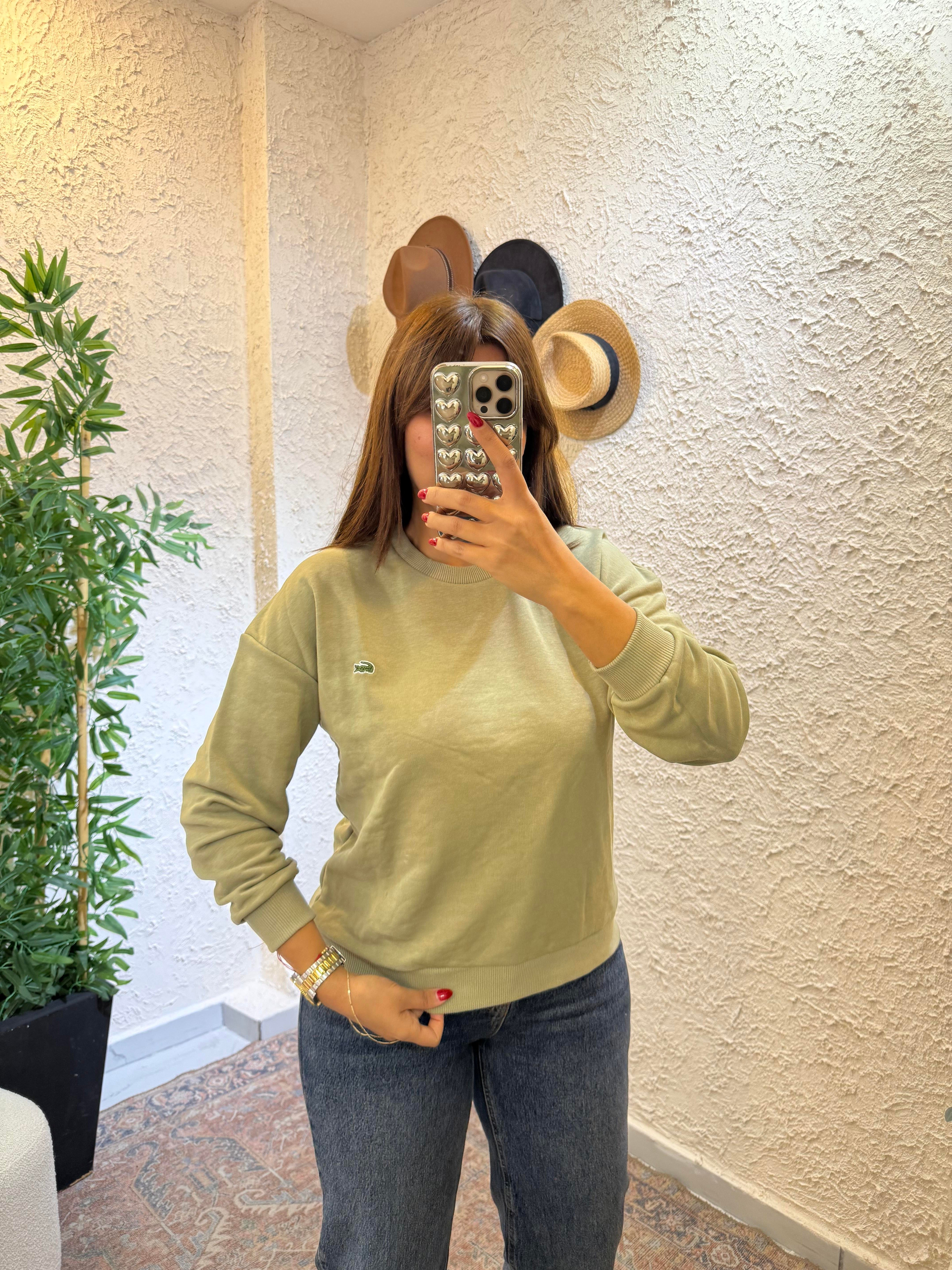 Marka Sweatshirt Yeşil 