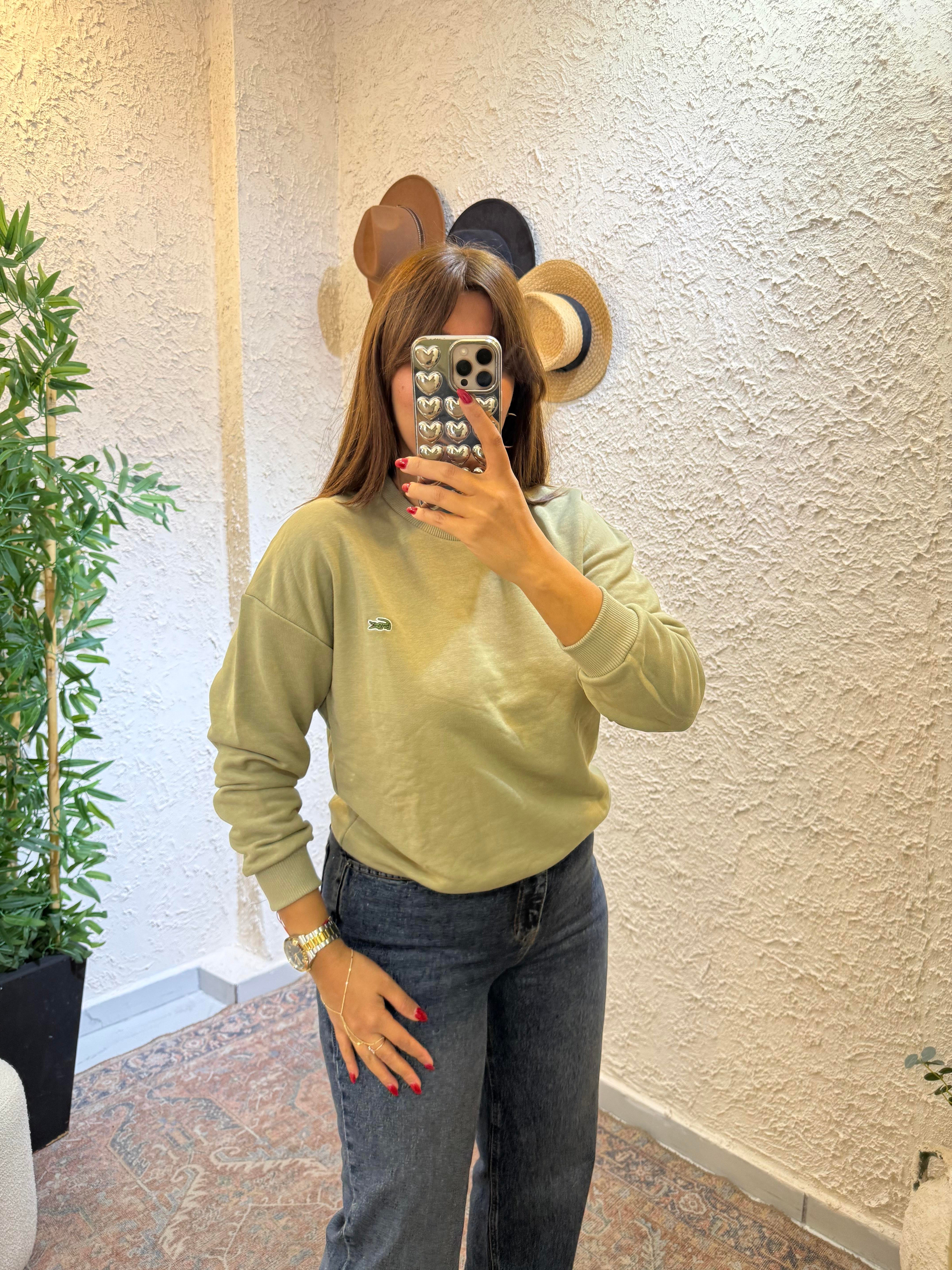 Marka Sweatshirt Yeşil 