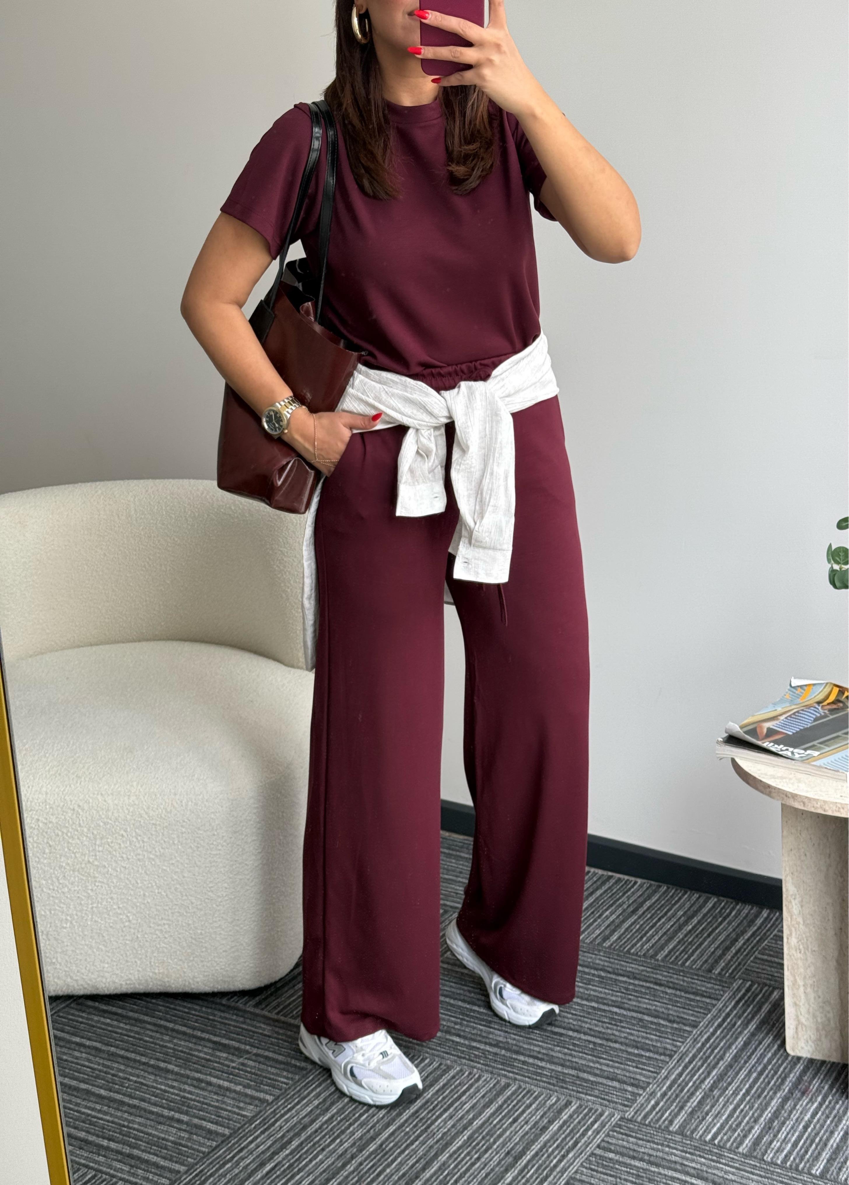 Modal Bordo Takım 