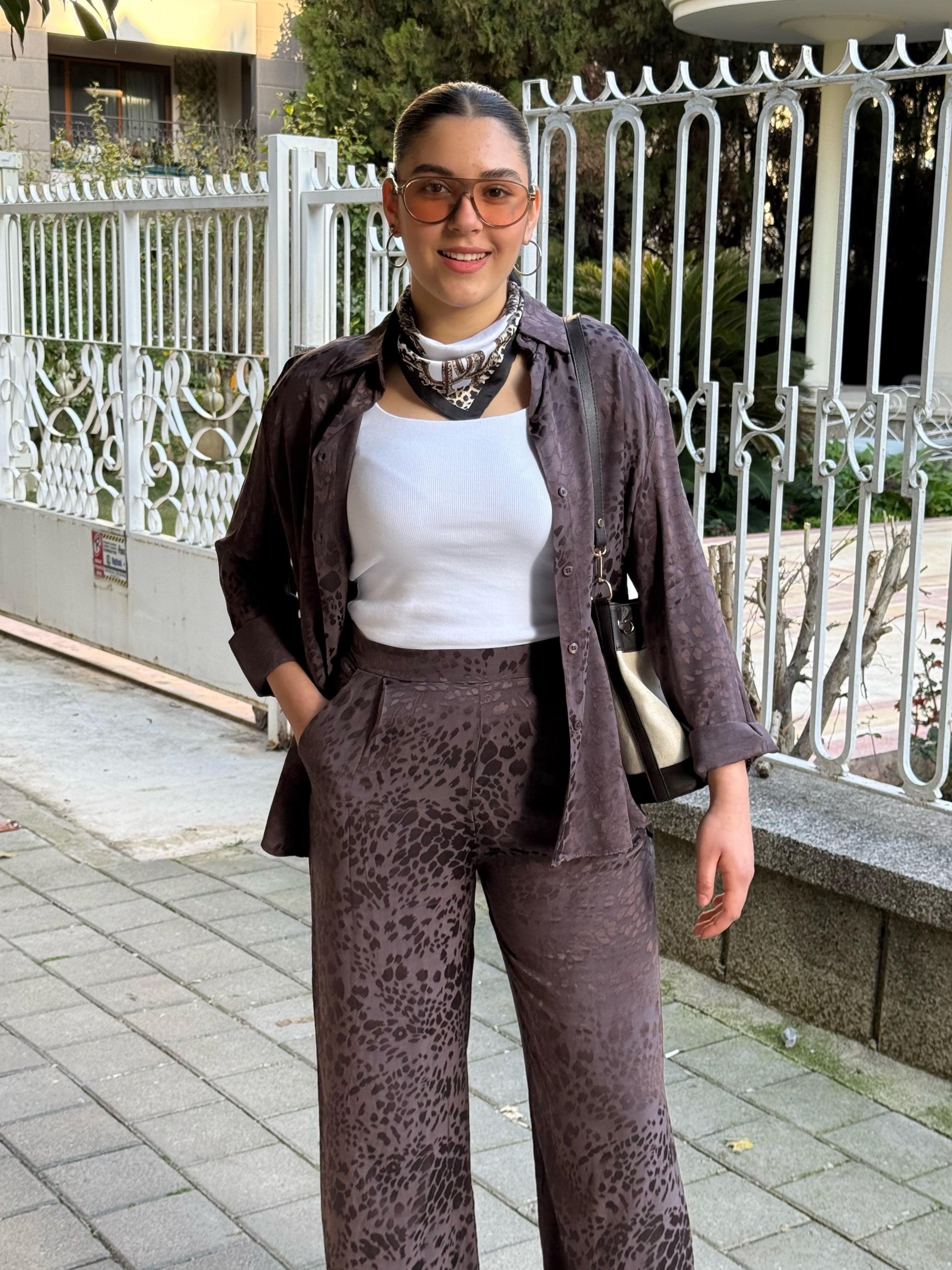 Saten Takım Mürdüm