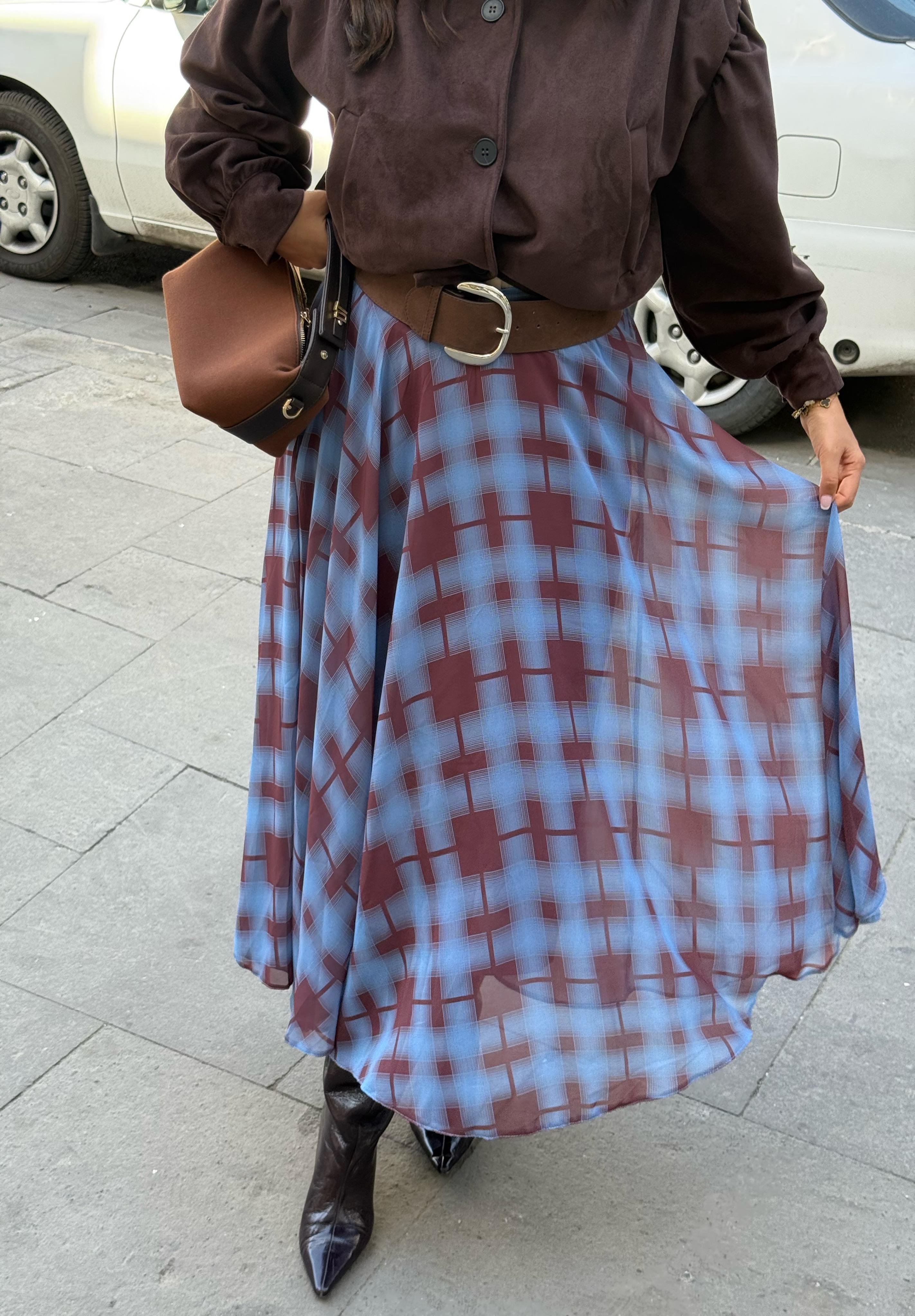 Şifon Etek 