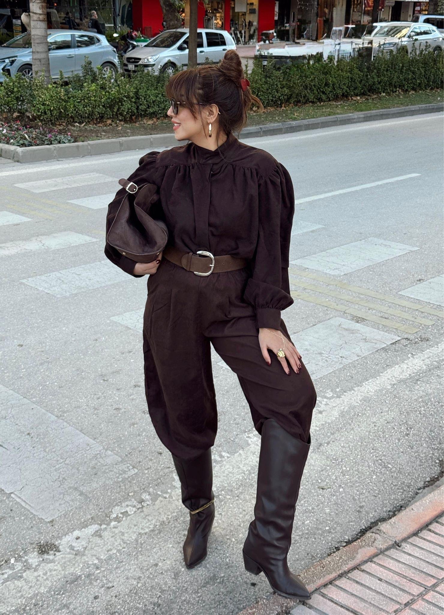 Süet takım 