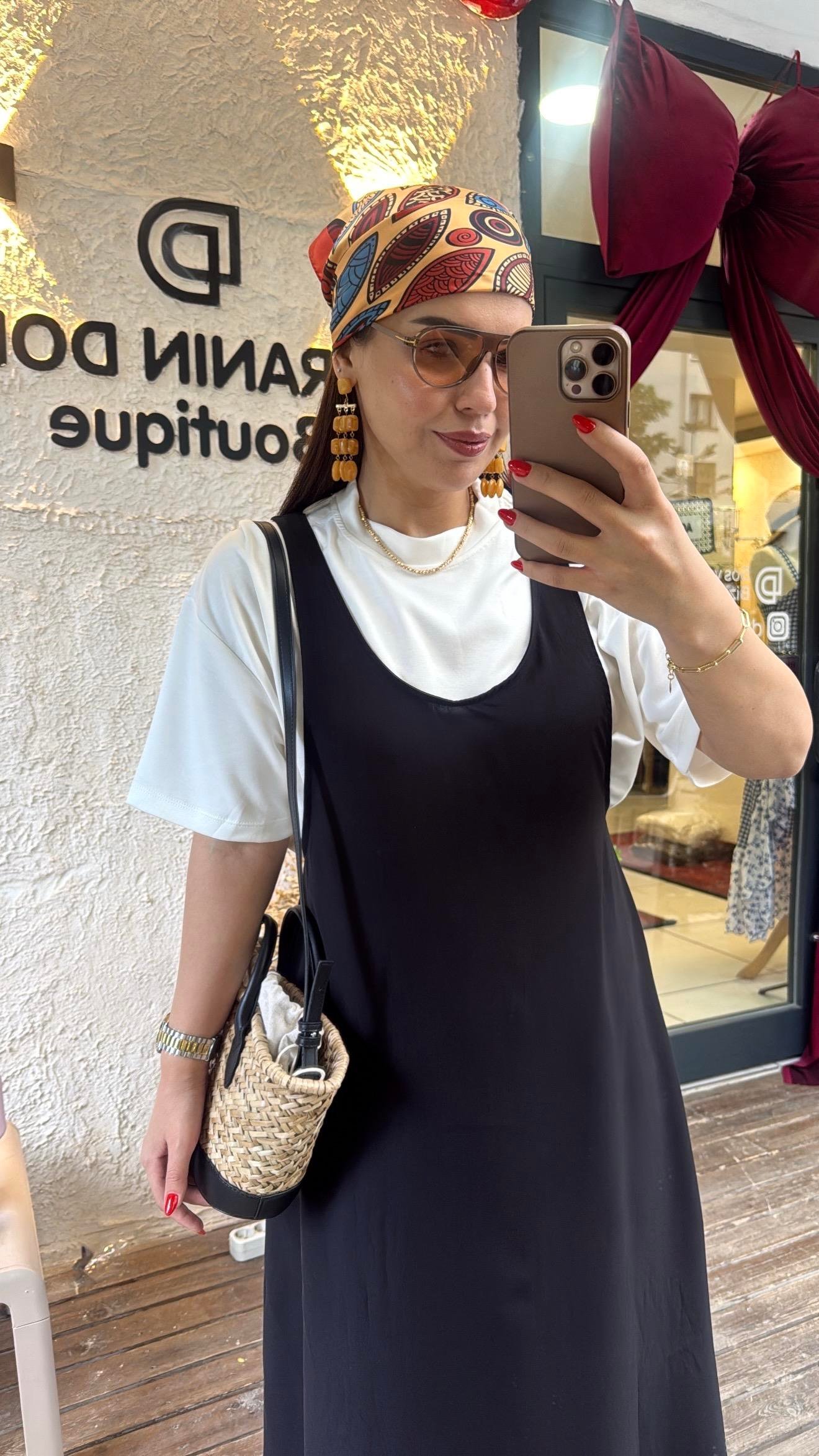T-shirt Elbise İkili Takım 
