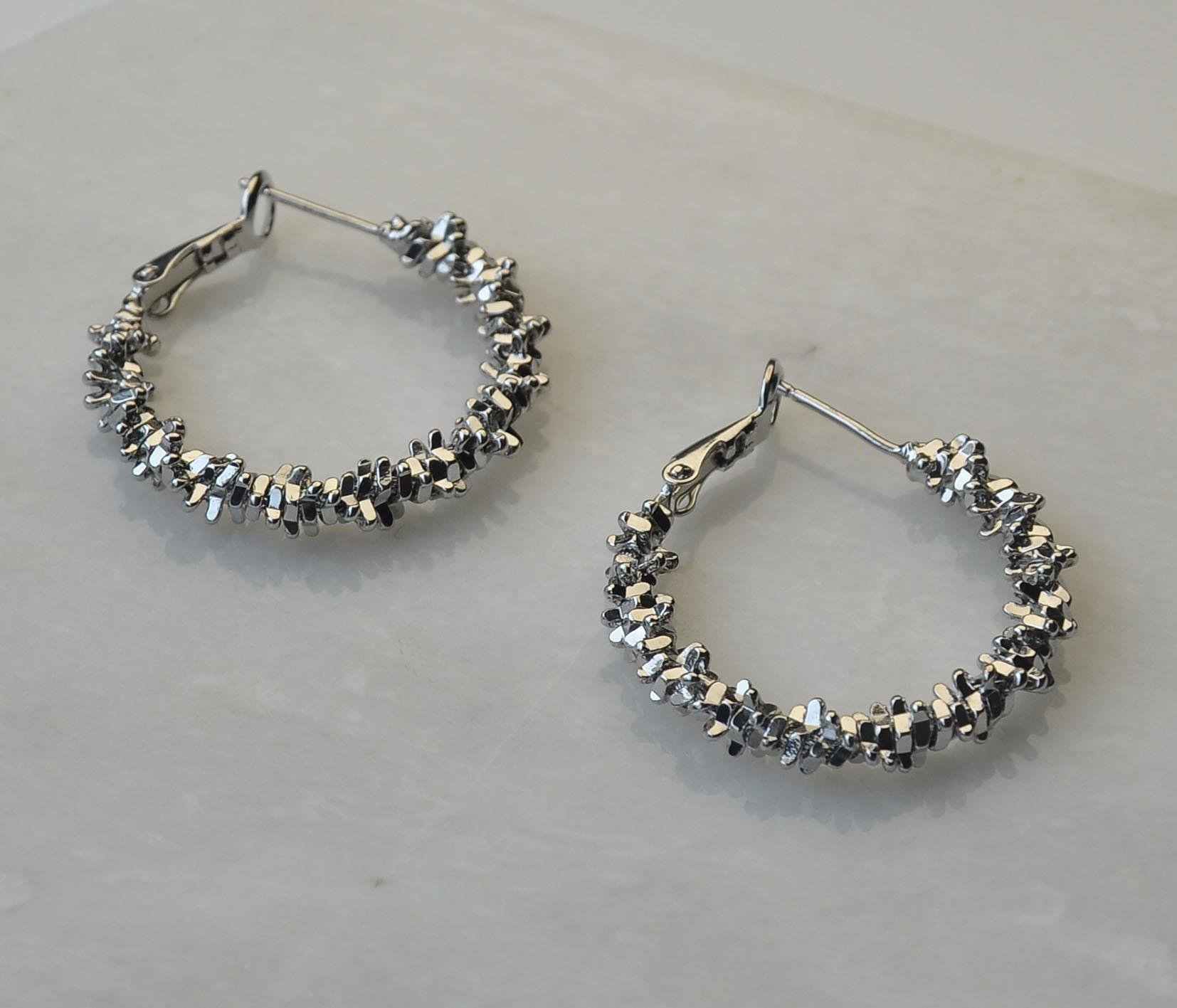 Silver tasarım küpe