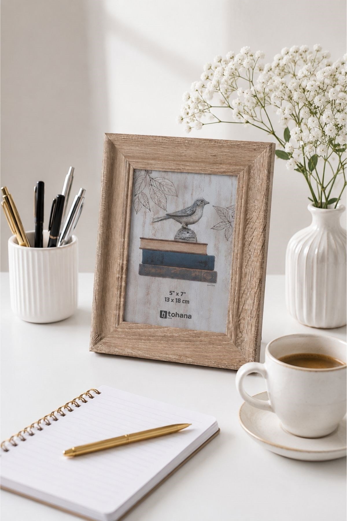 13X18 Cm Ahşap Görünümlü Masa Üstü Çerçeve