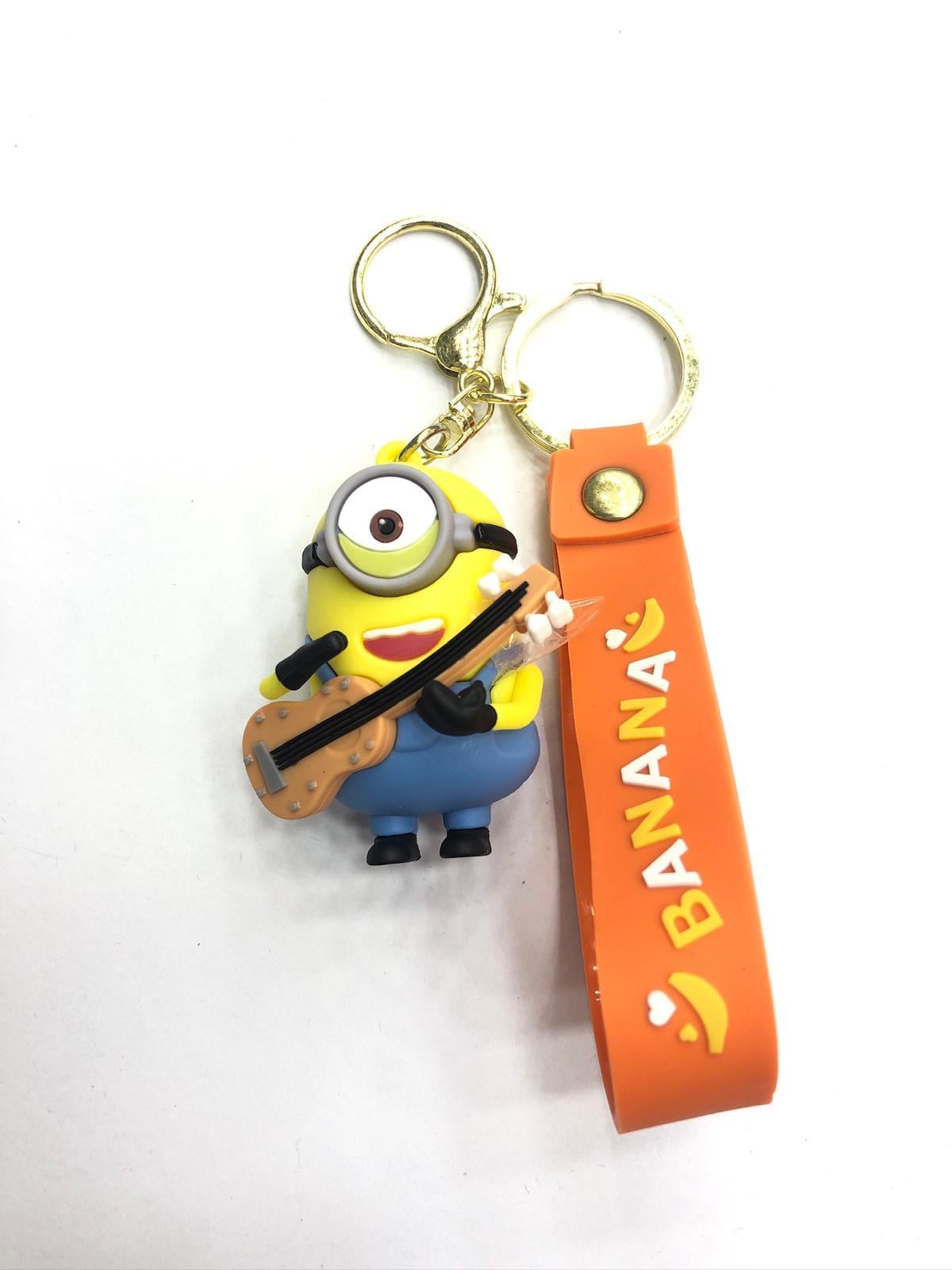 3D Stuart Minion Silikon Anahtarlık