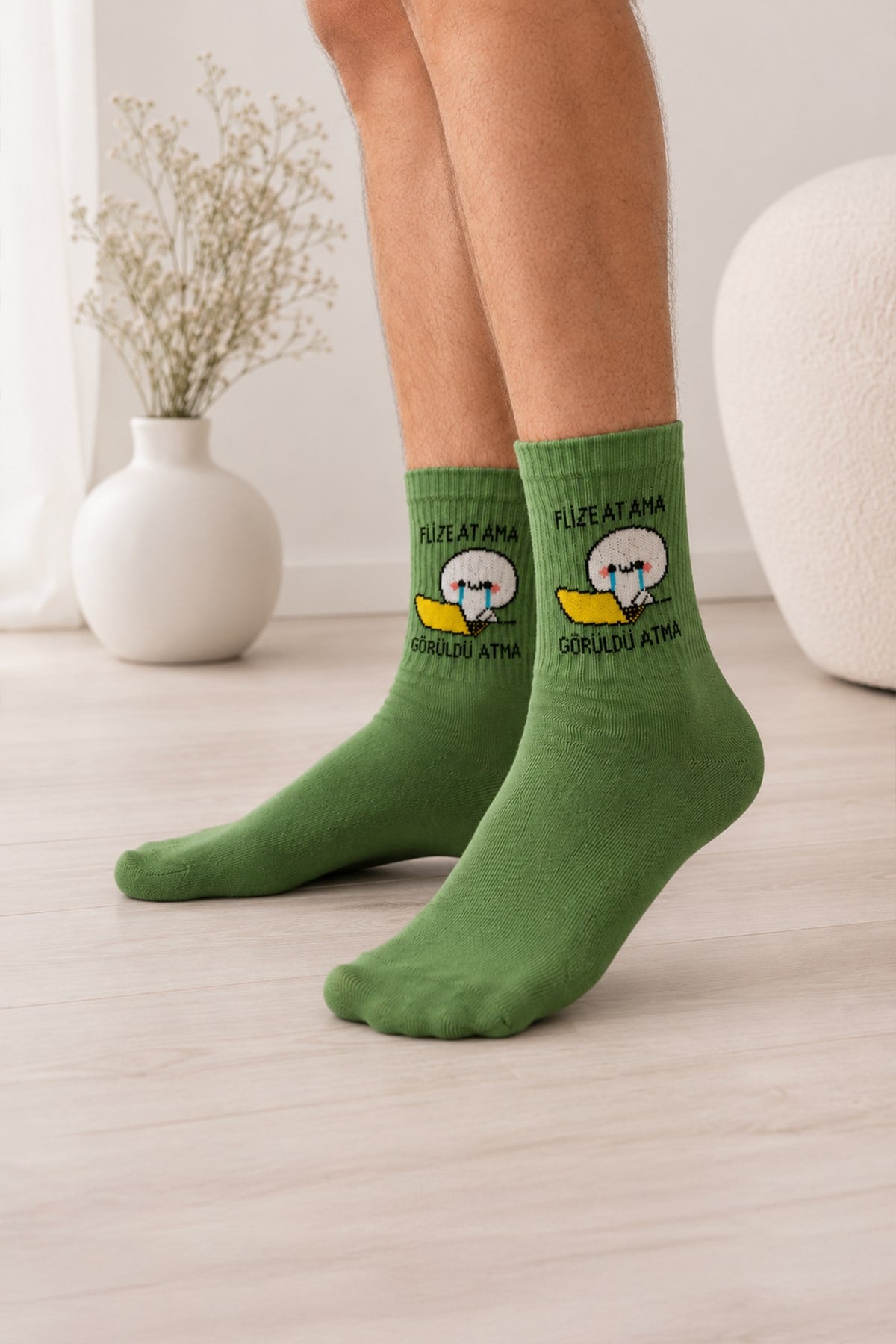 5'li Konuşan Unisex Çoraplar 36-44